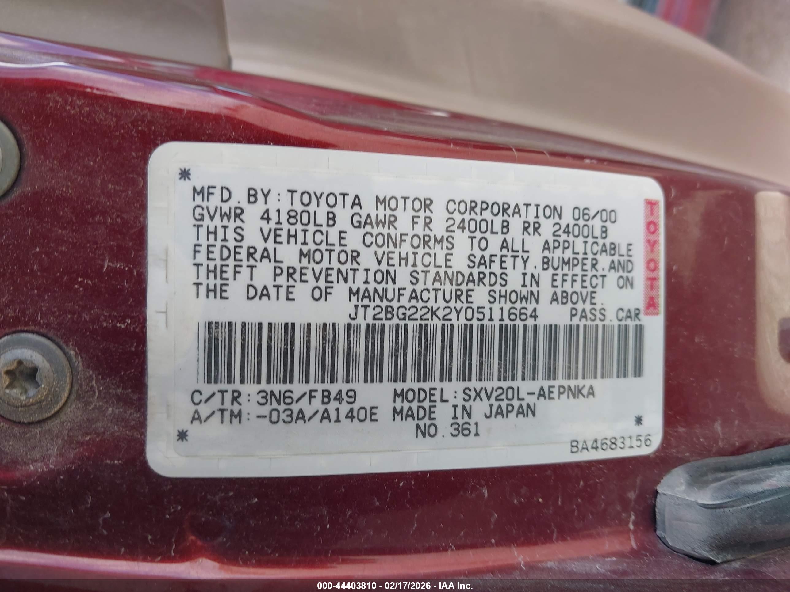 TOYOTA CAMRY image 9