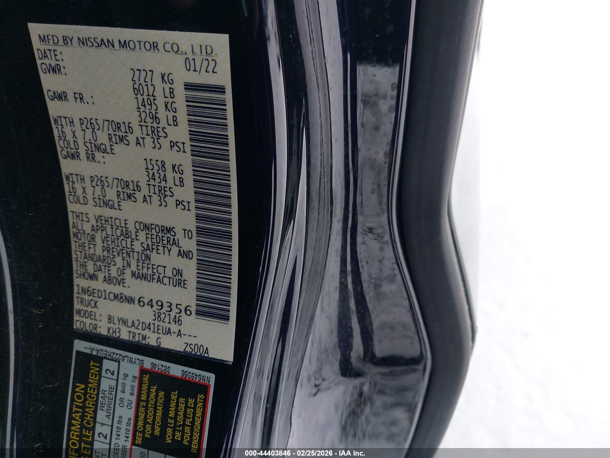 NISSAN FRONTIER image 9