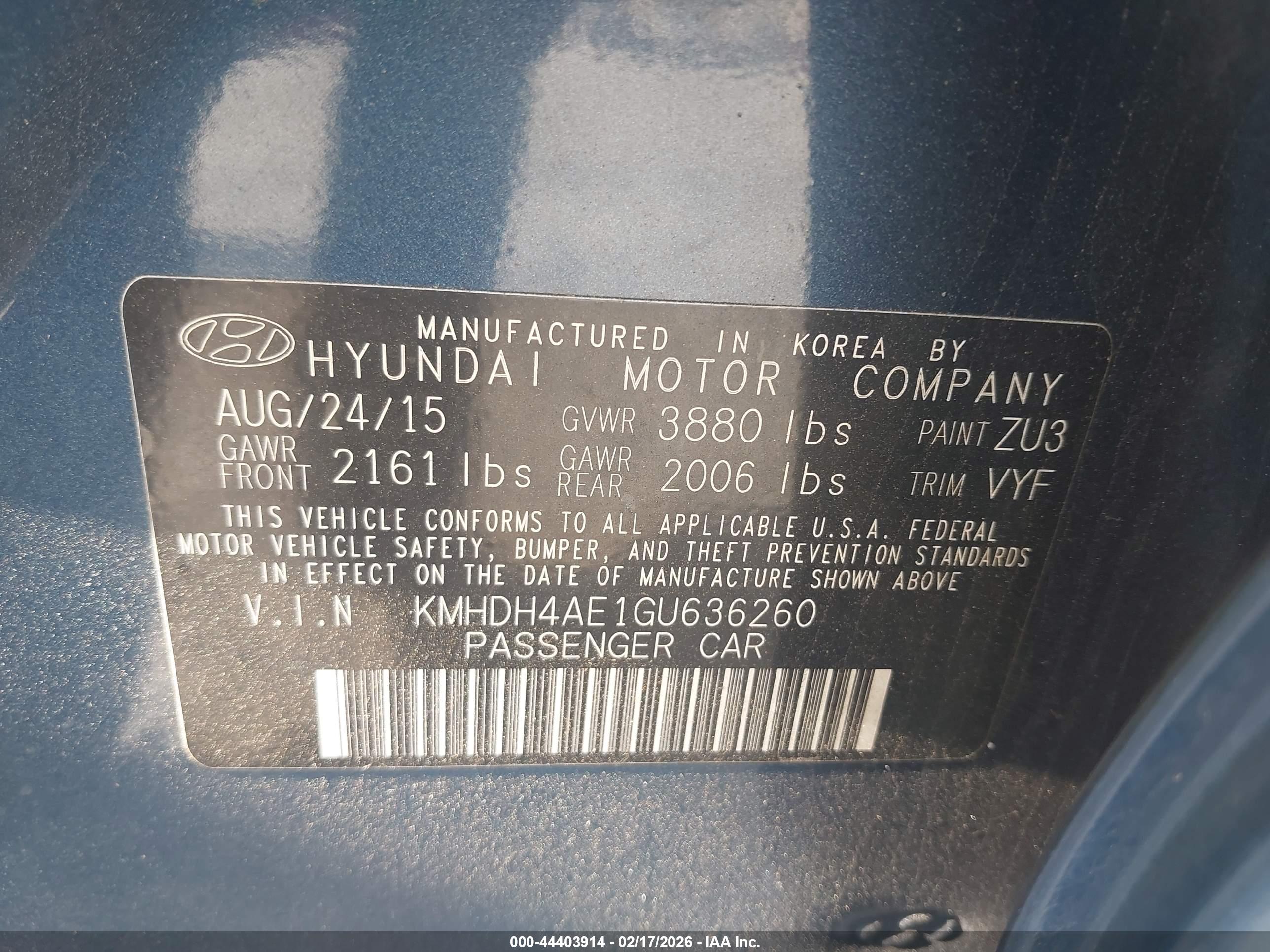 HYUNDAI ELANTRA image 9