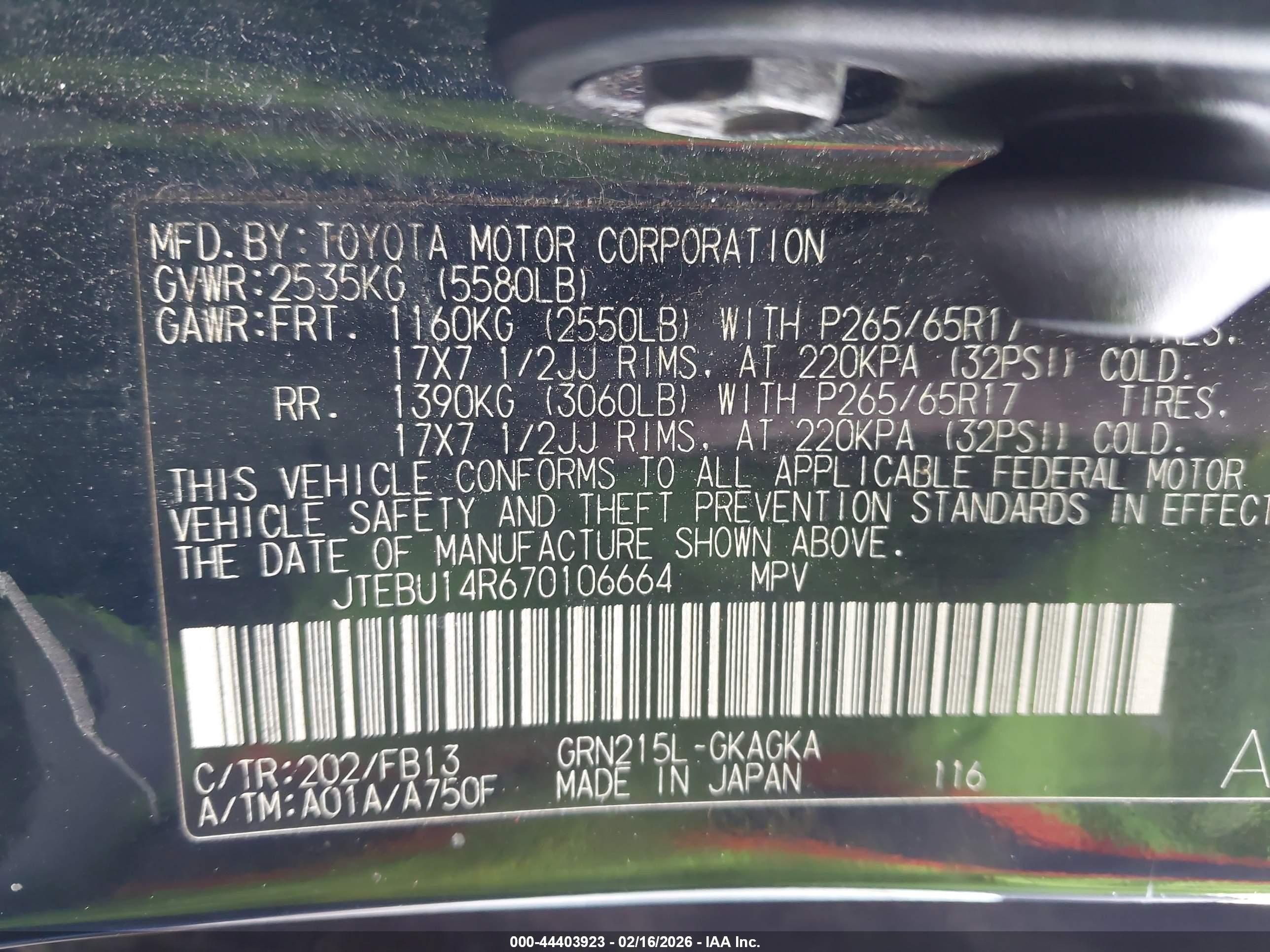 TOYOTA 4RUNNER image 9