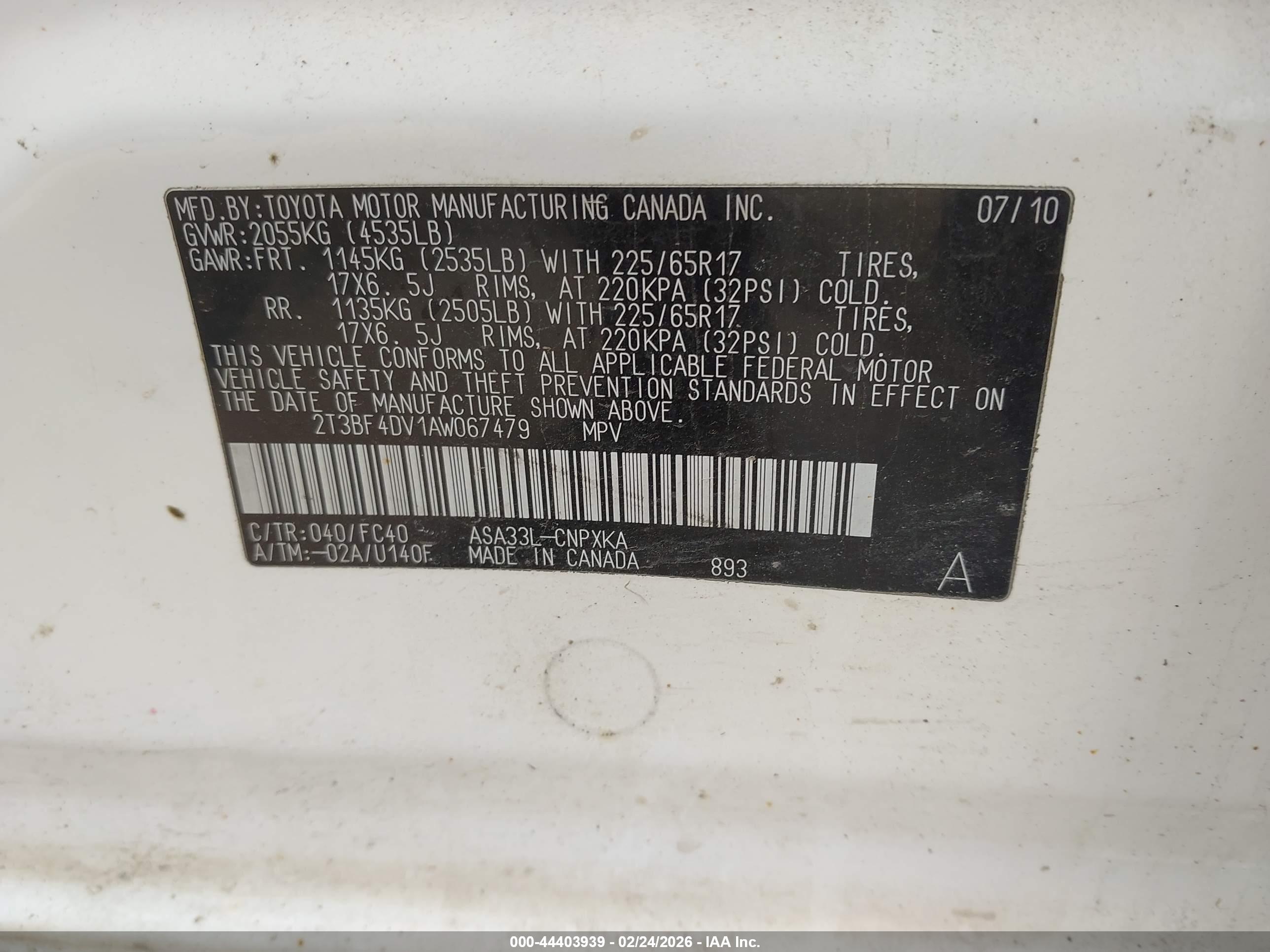 TOYOTA RAV4 image 9