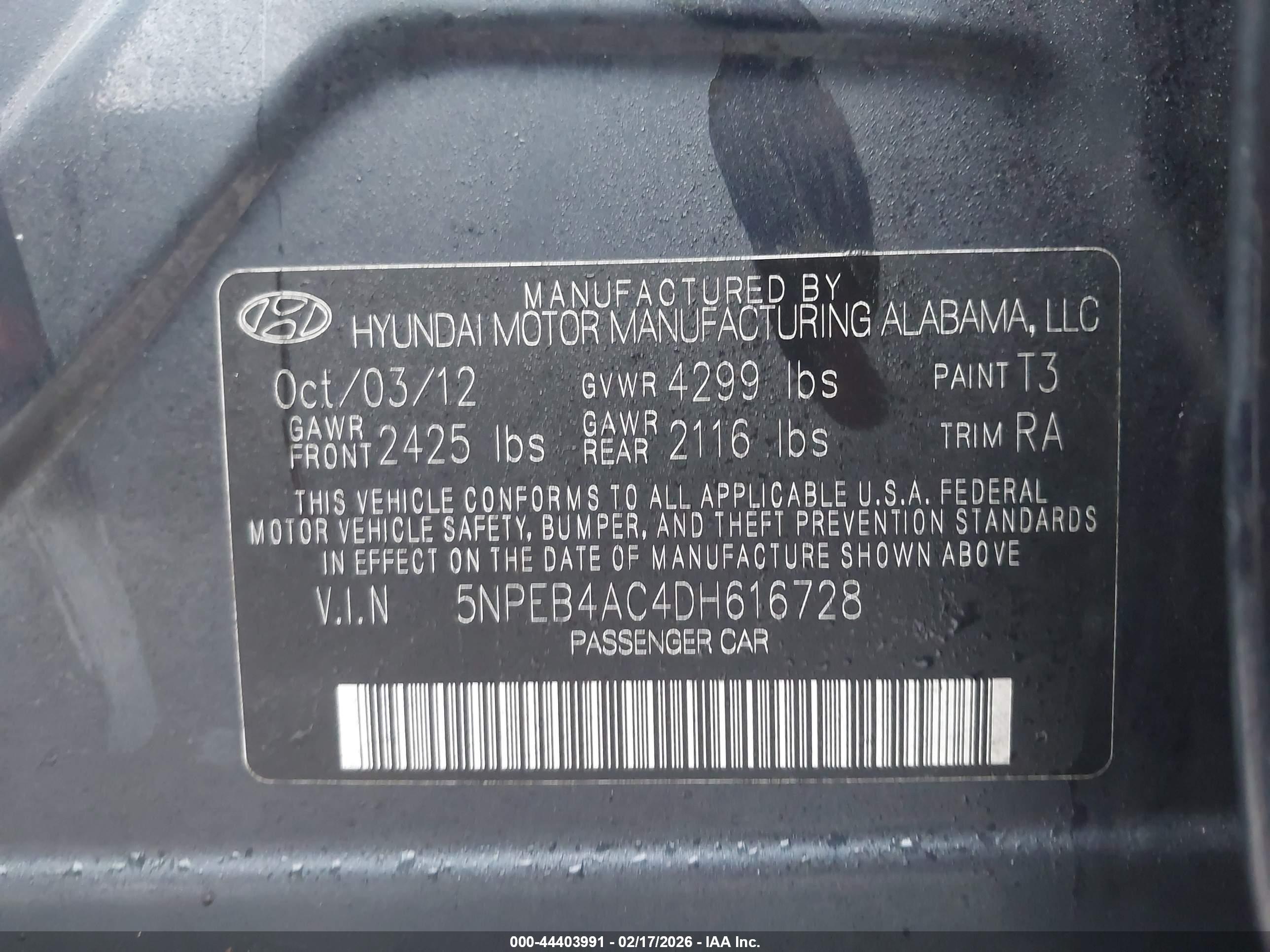 HYUNDAI SONATA image 9