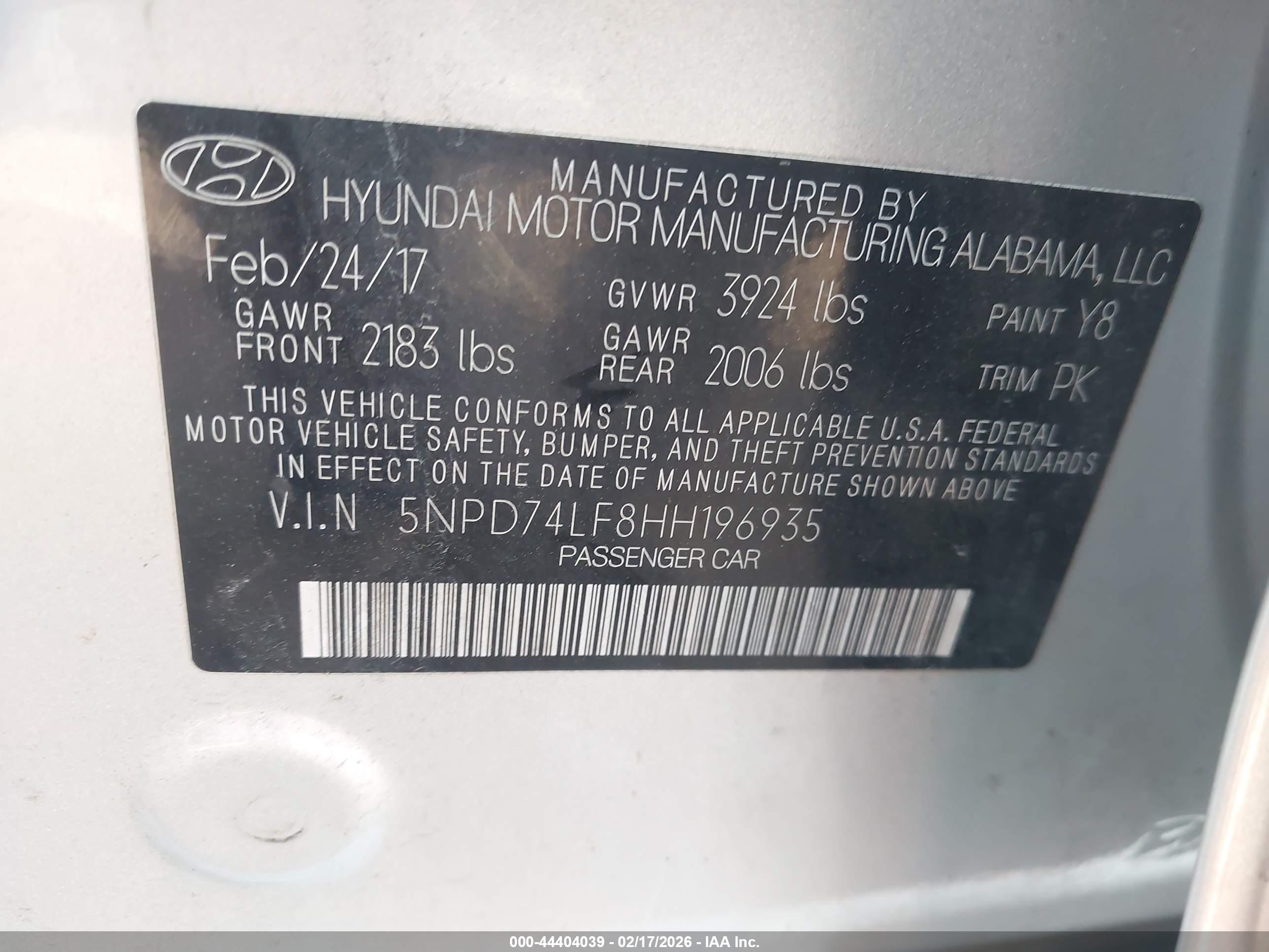 HYUNDAI ELANTRA image 9