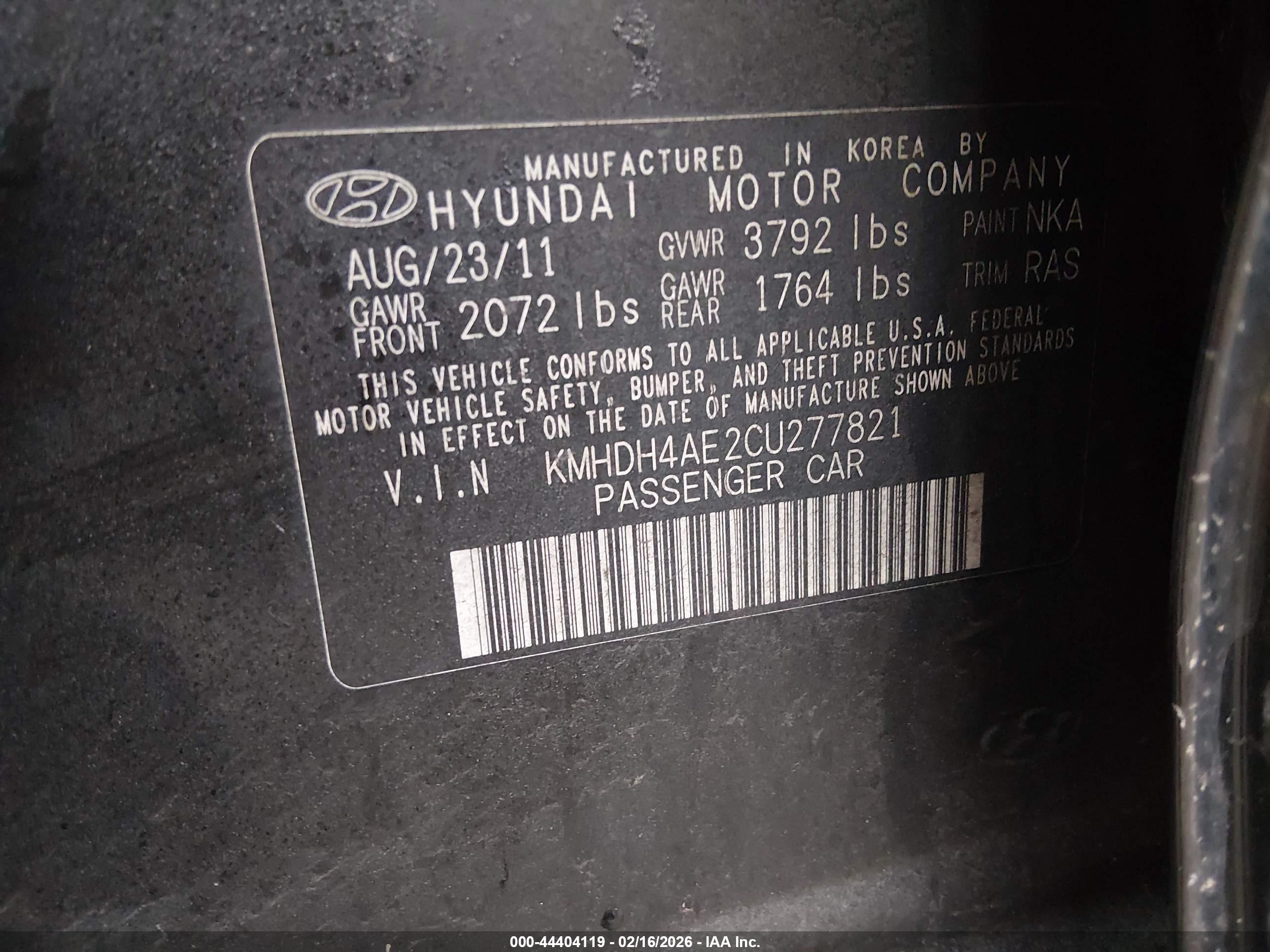 HYUNDAI ELANTRA image 9