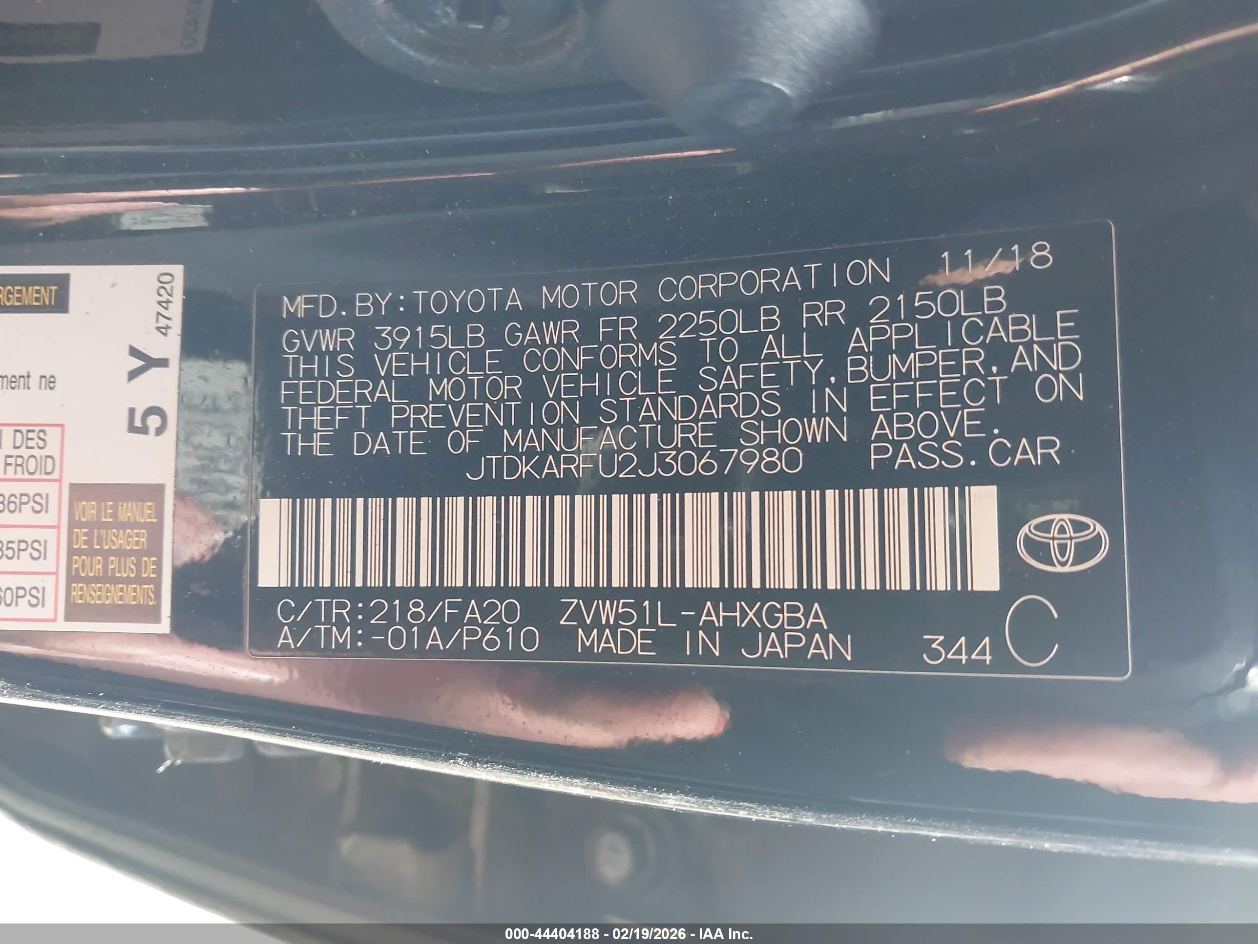 TOYOTA PRIUS image 9