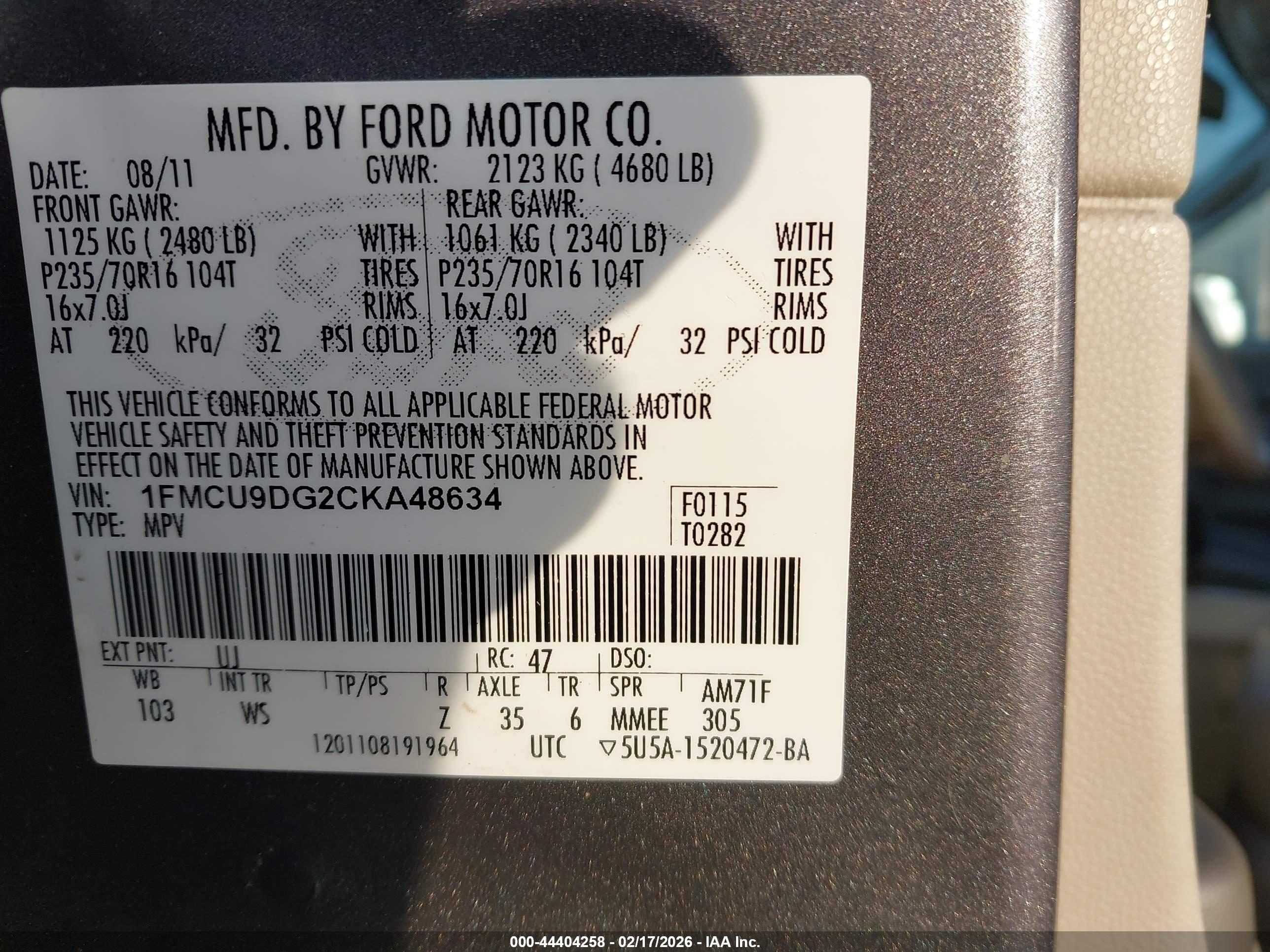 FORD ESCAPE image 9