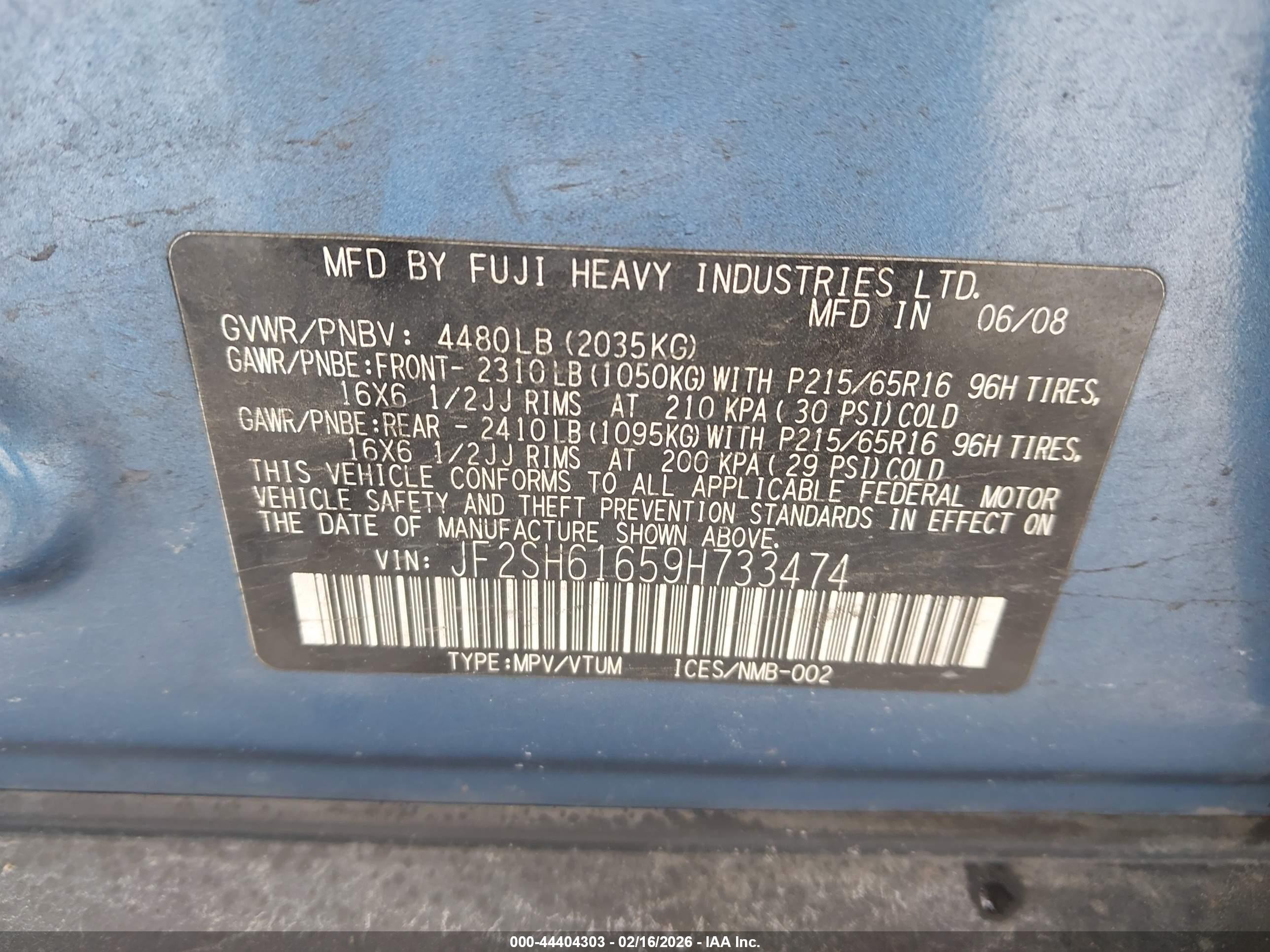 SUBARU FORESTER image 9