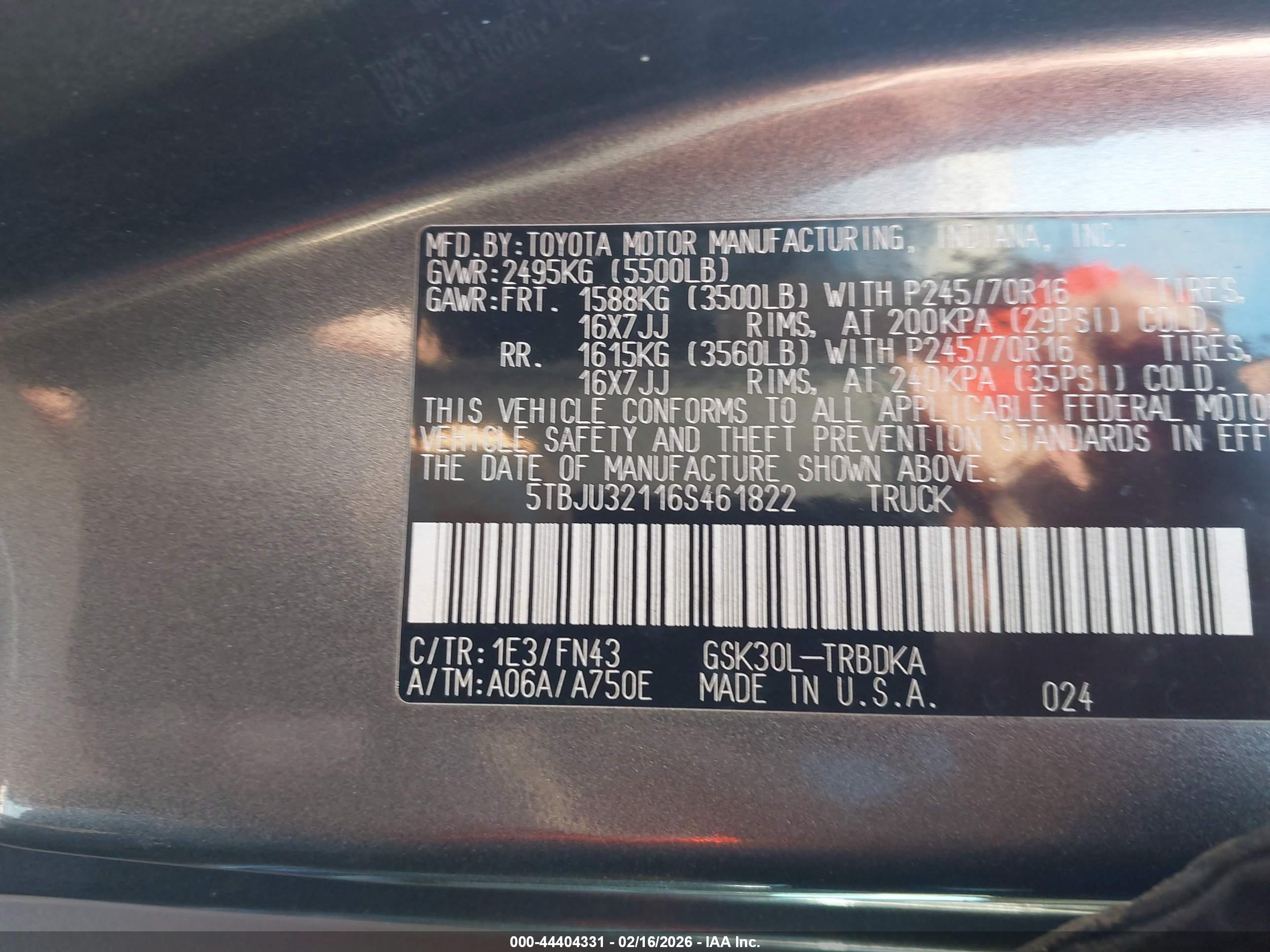 TOYOTA TUNDRA image 9