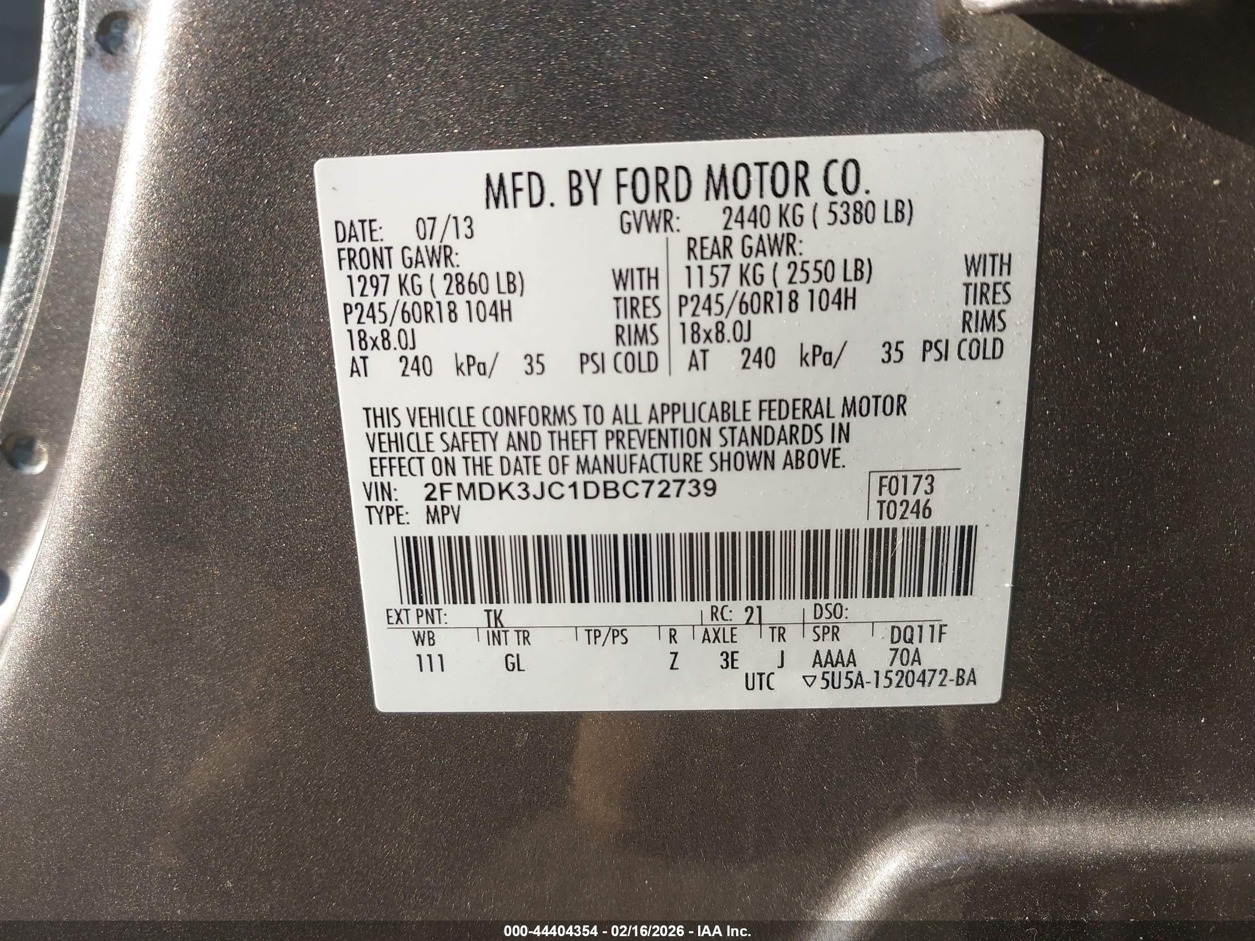 FORD EDGE image 9