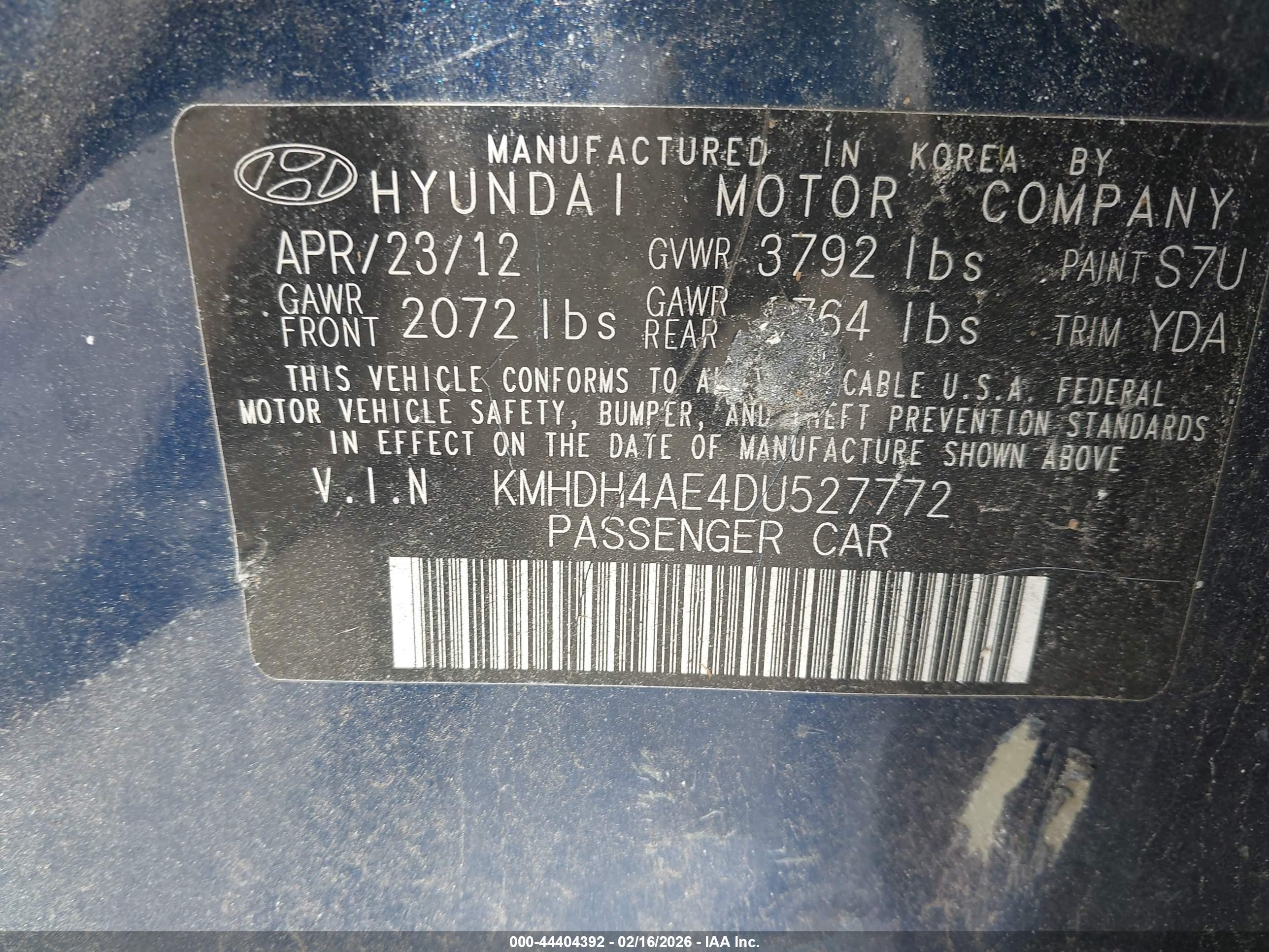 HYUNDAI ELANTRA image 9