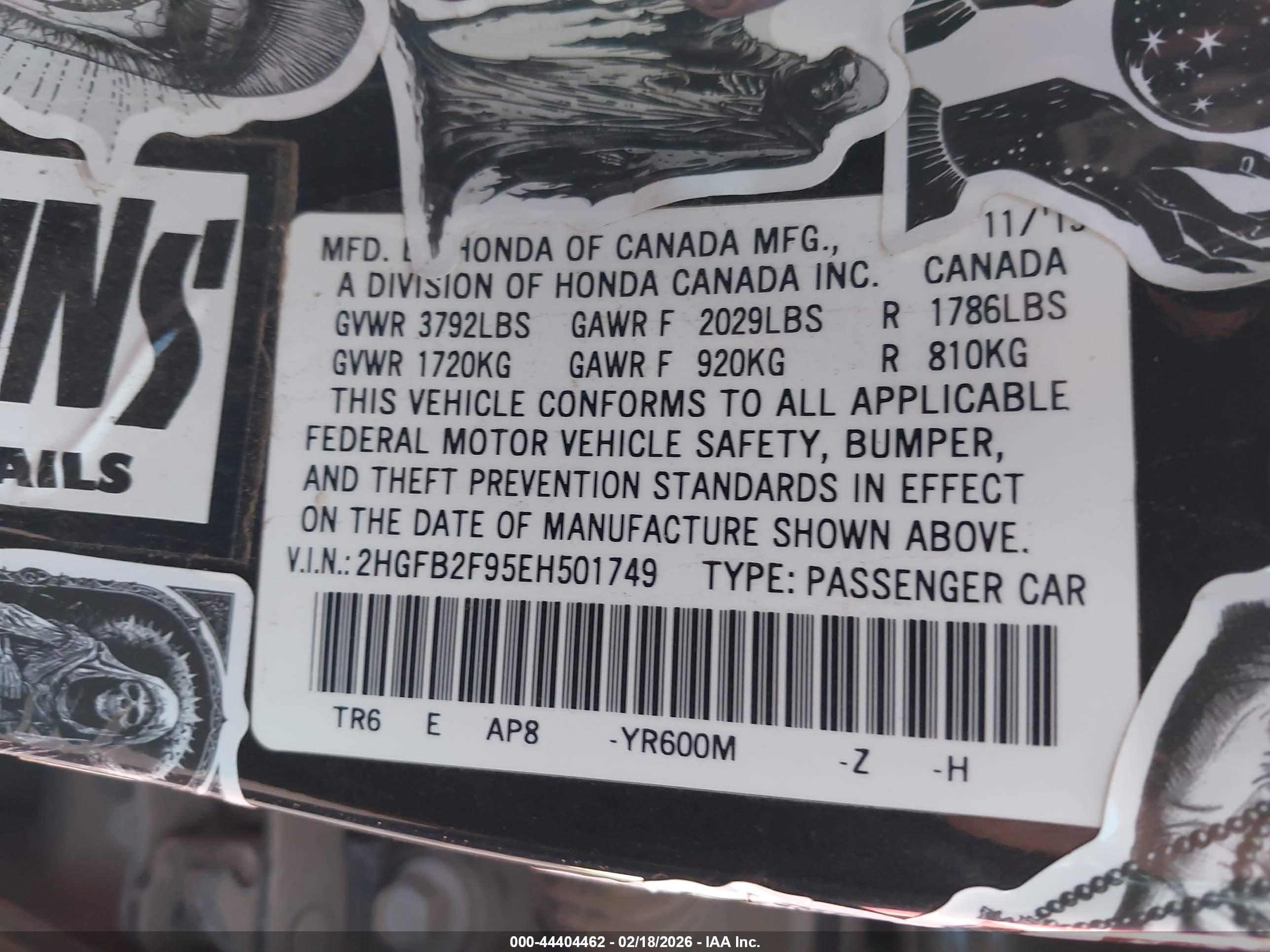 HONDA CIVIC image 9