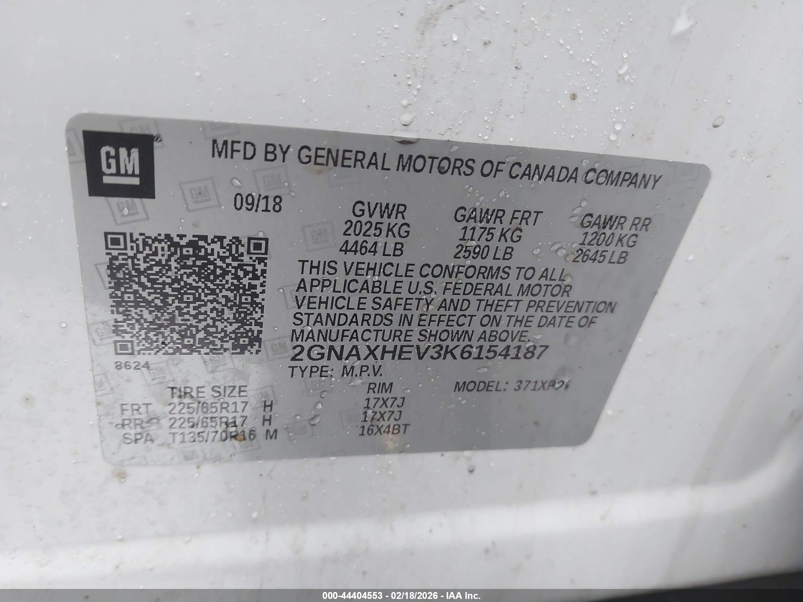 CHEVROLET EQUINOX image 9
