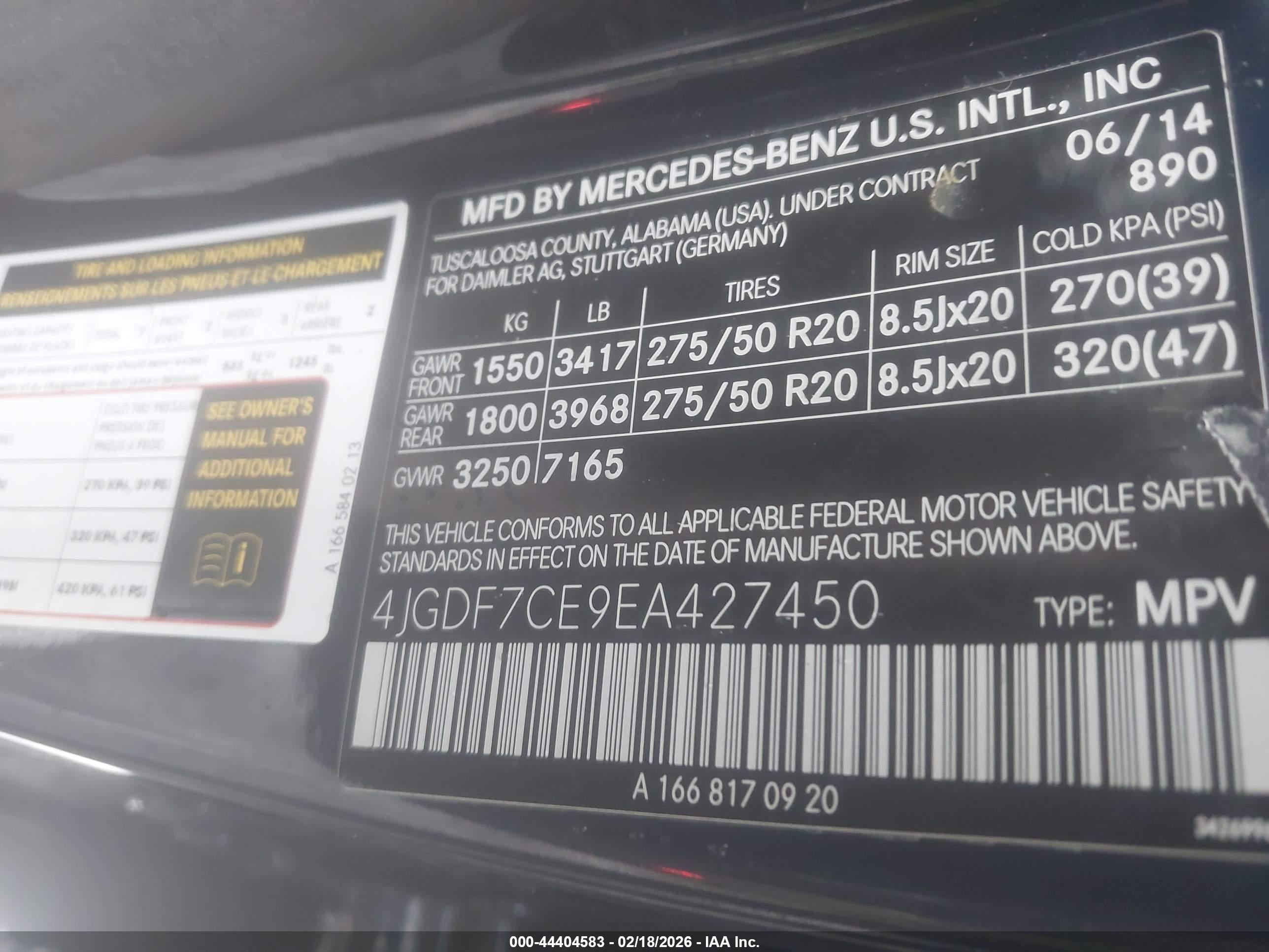 MERCEDES-BENZ GL image 9