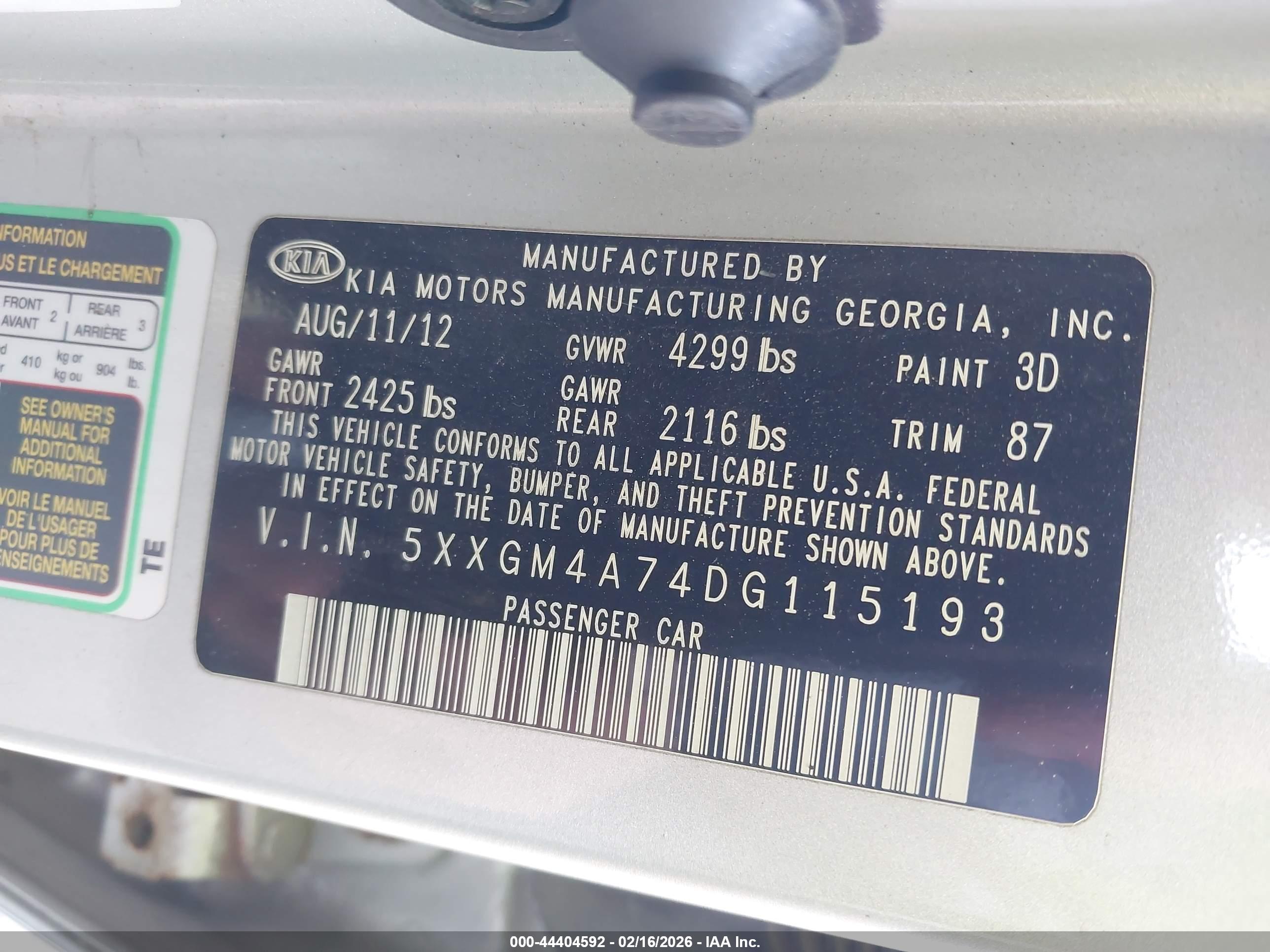 KIA OPTIMA image 9
