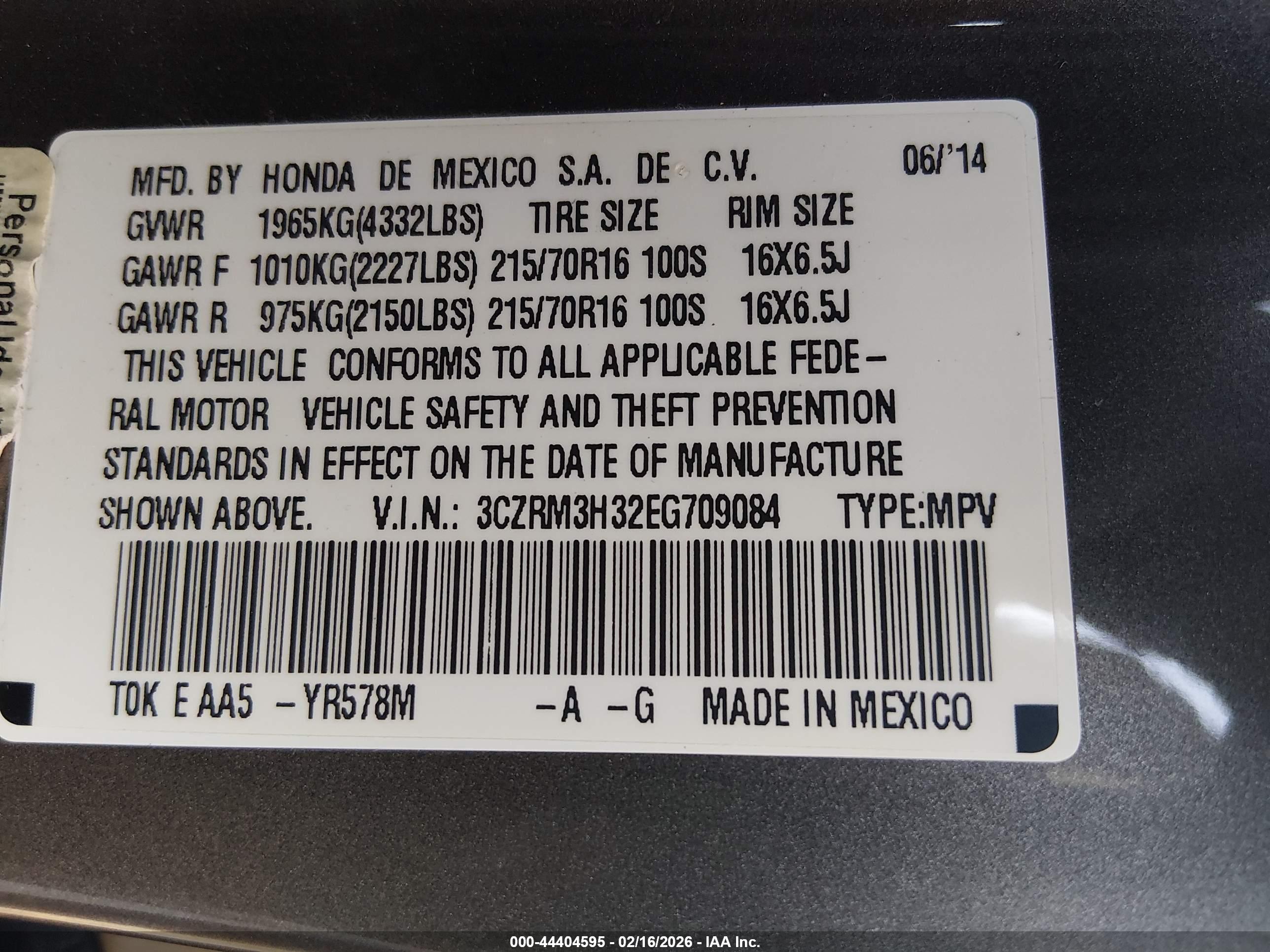 HONDA CR-V image 9