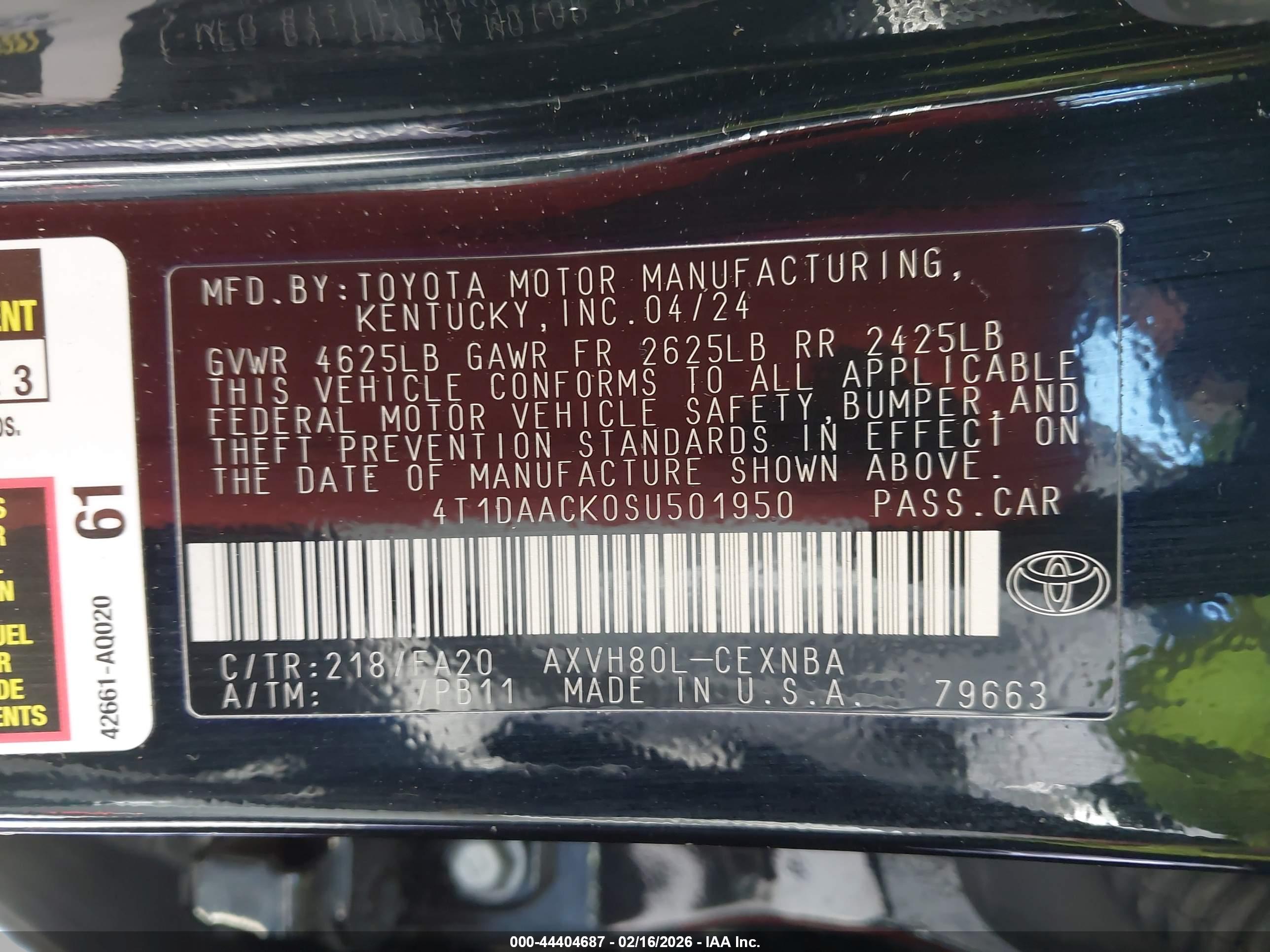 TOYOTA CAMRY image 9