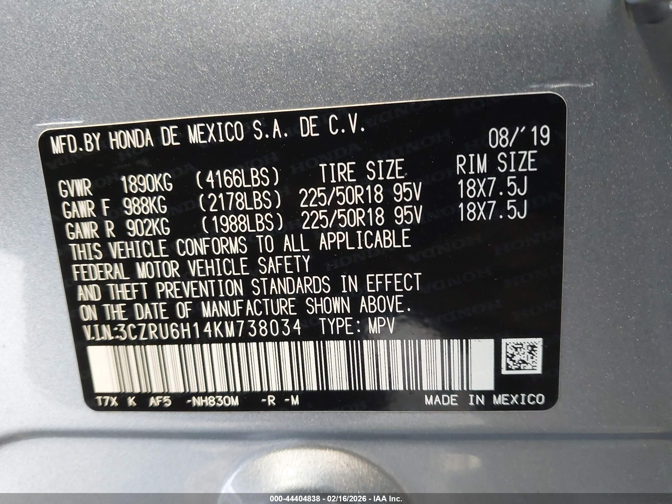 HONDA HR-V image 9