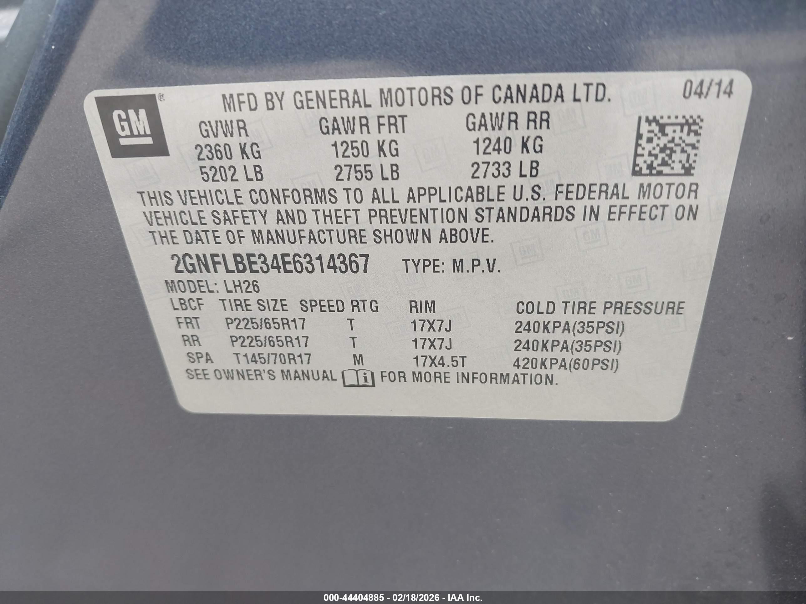 CHEVROLET EQUINOX image 9