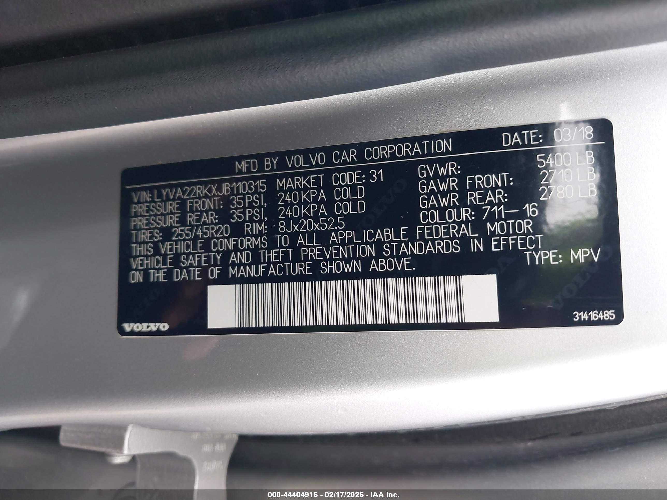 VOLVO XC60 image 9