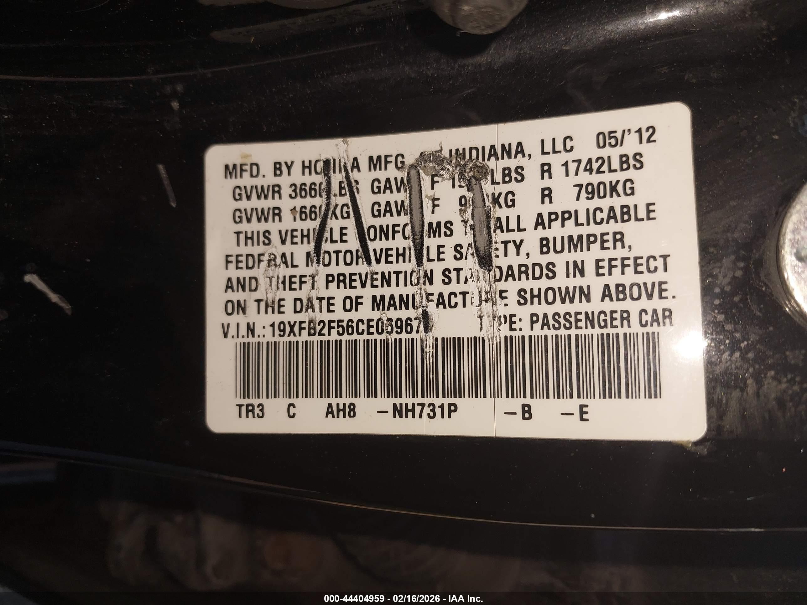HONDA CIVIC image 9