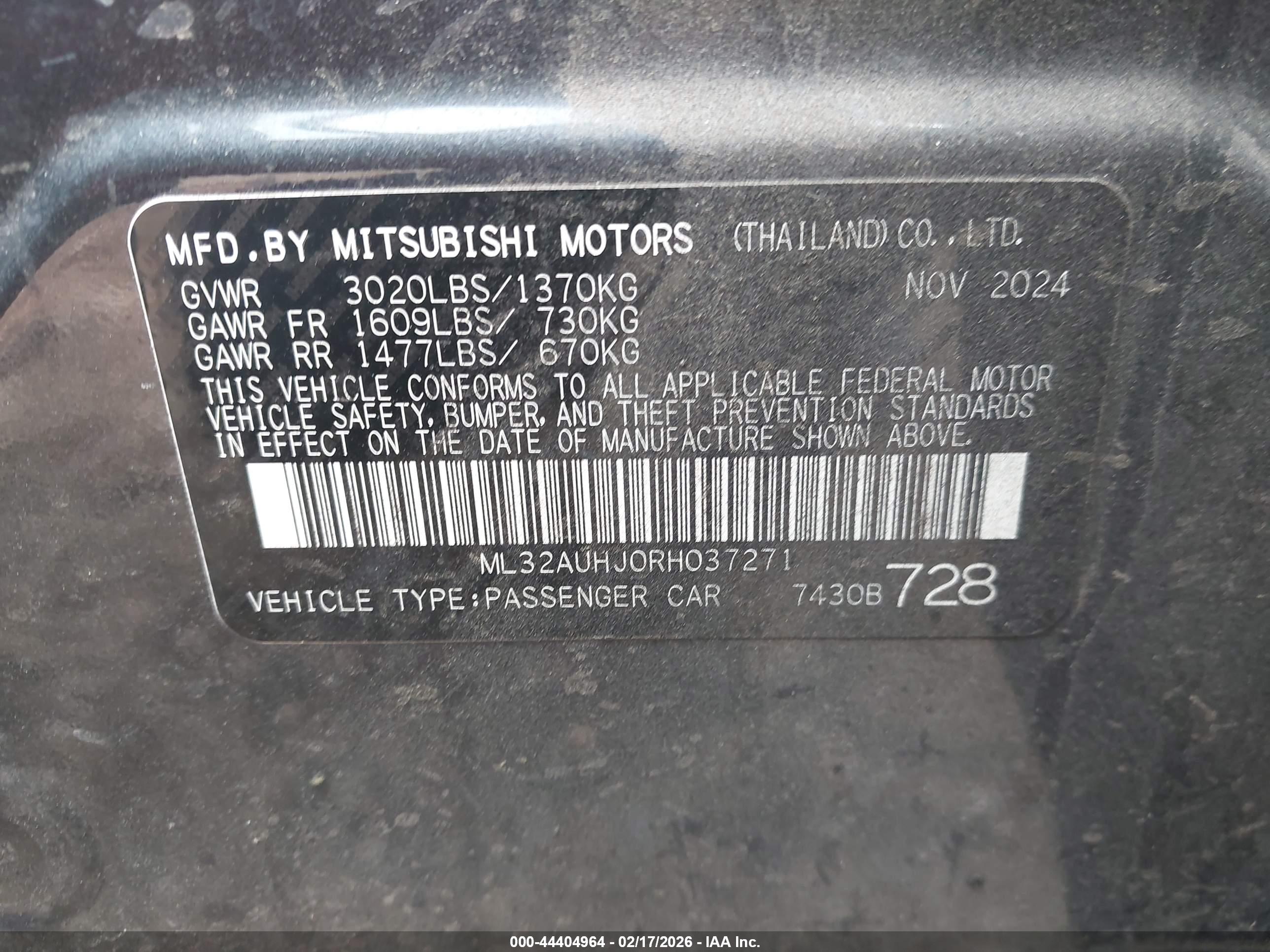 MITSUBISHI MIRAGE image 9