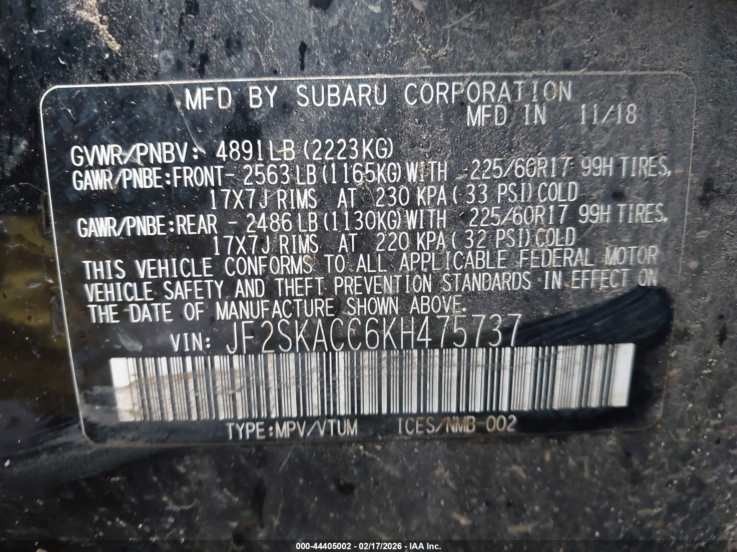 SUBARU FORESTER image 9