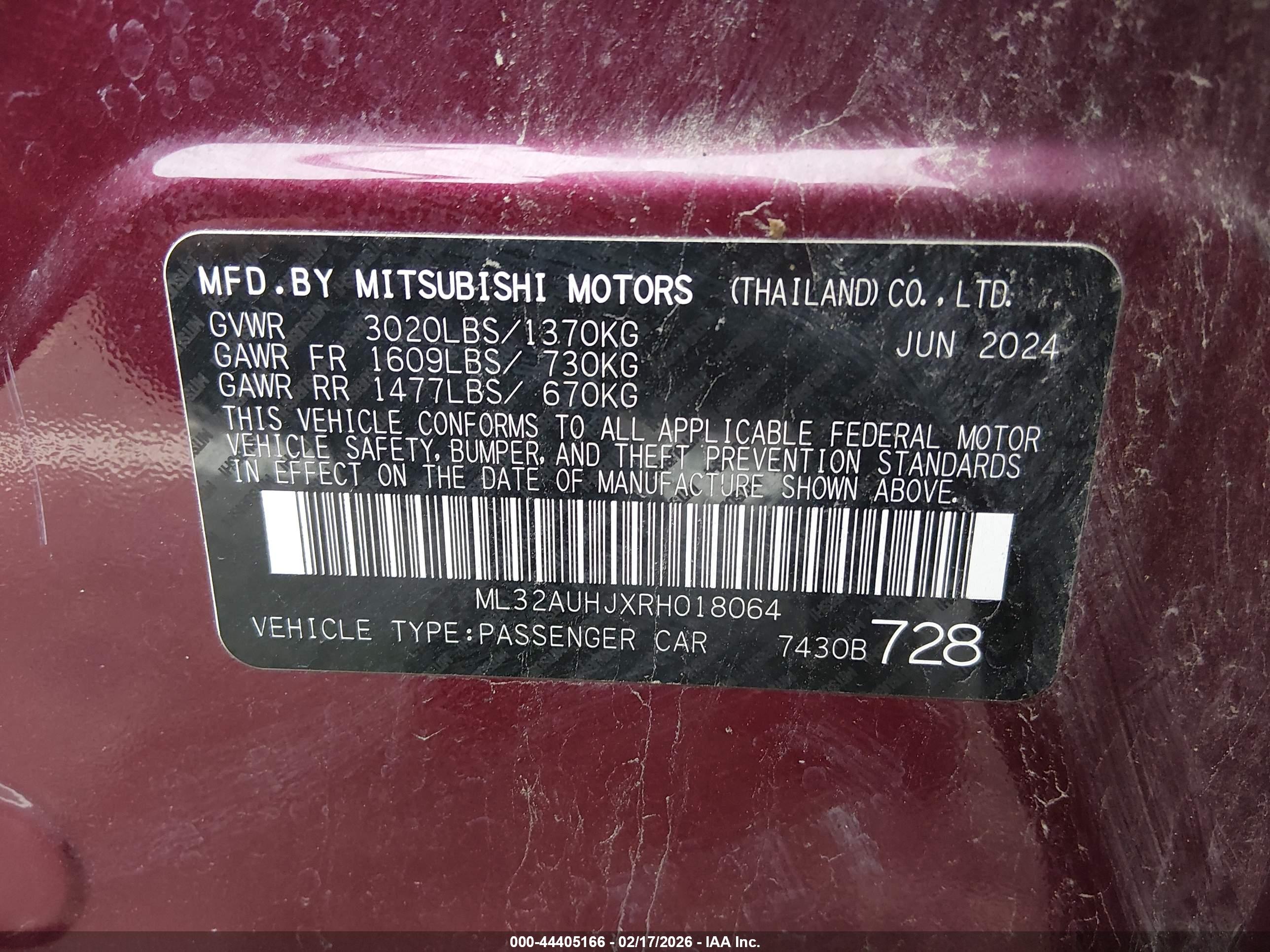 MITSUBISHI MIRAGE image 9