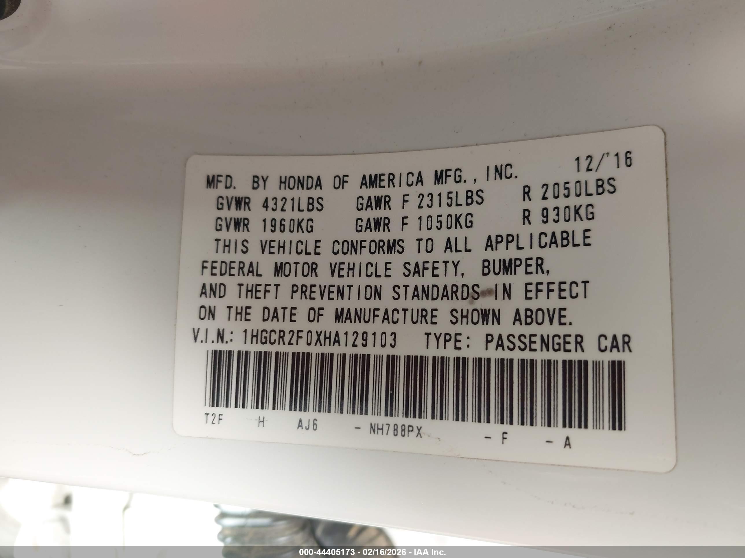 HONDA ACCORD image 9