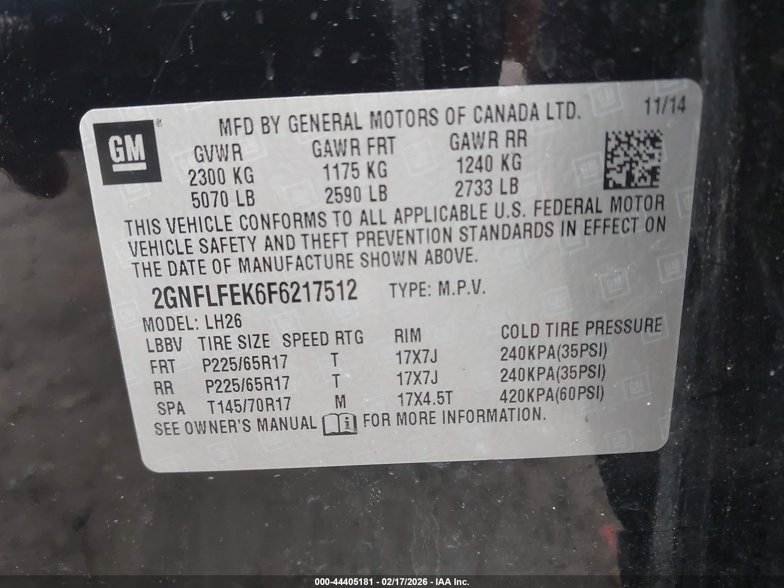 CHEVROLET EQUINOX image 9