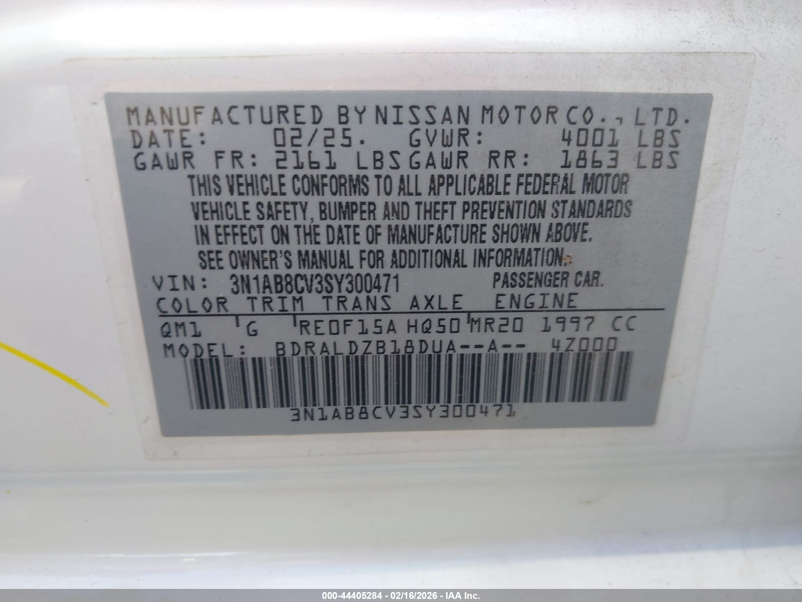 NISSAN SENTRA image 9