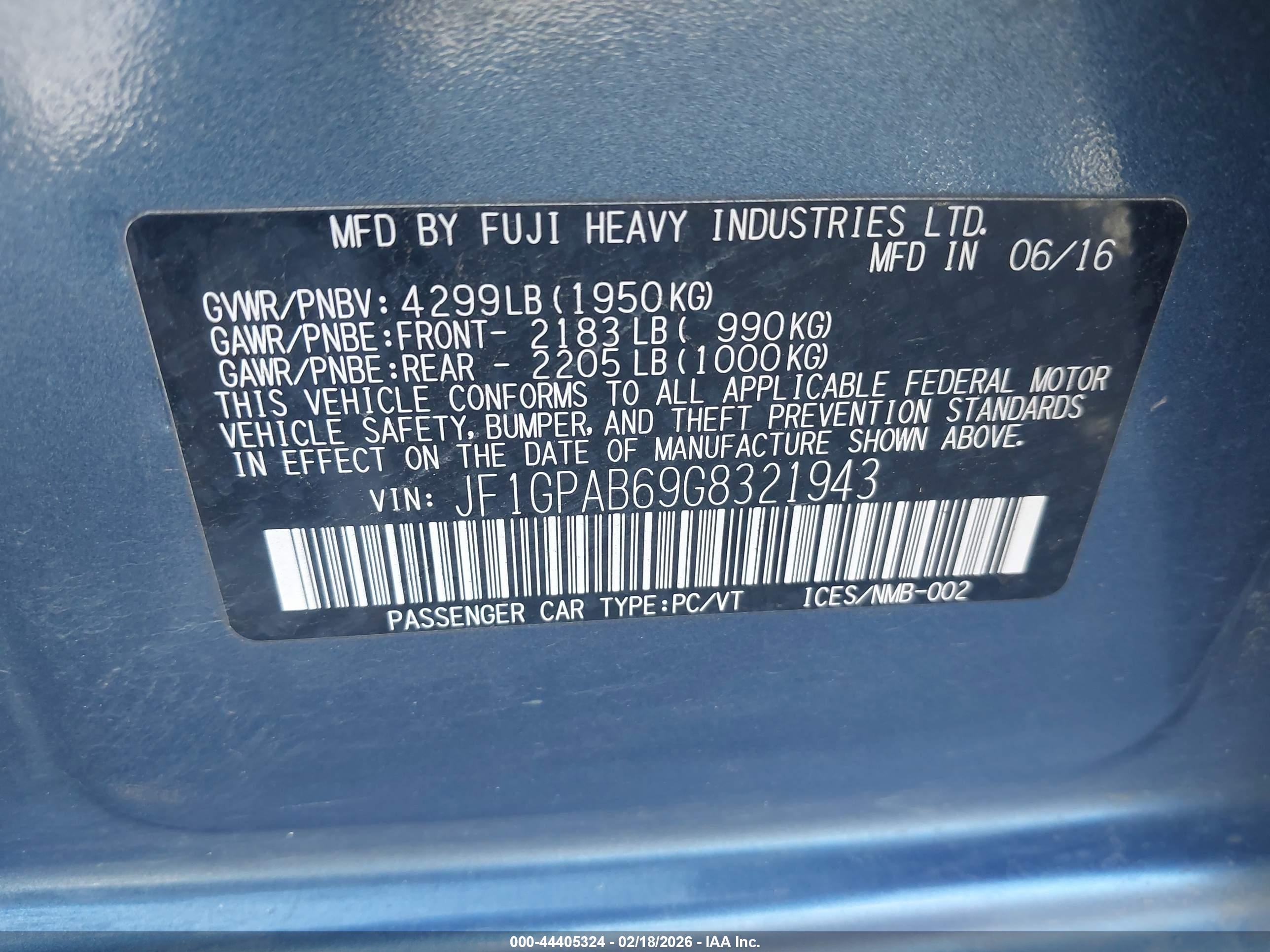 SUBARU IMPREZA image 9
