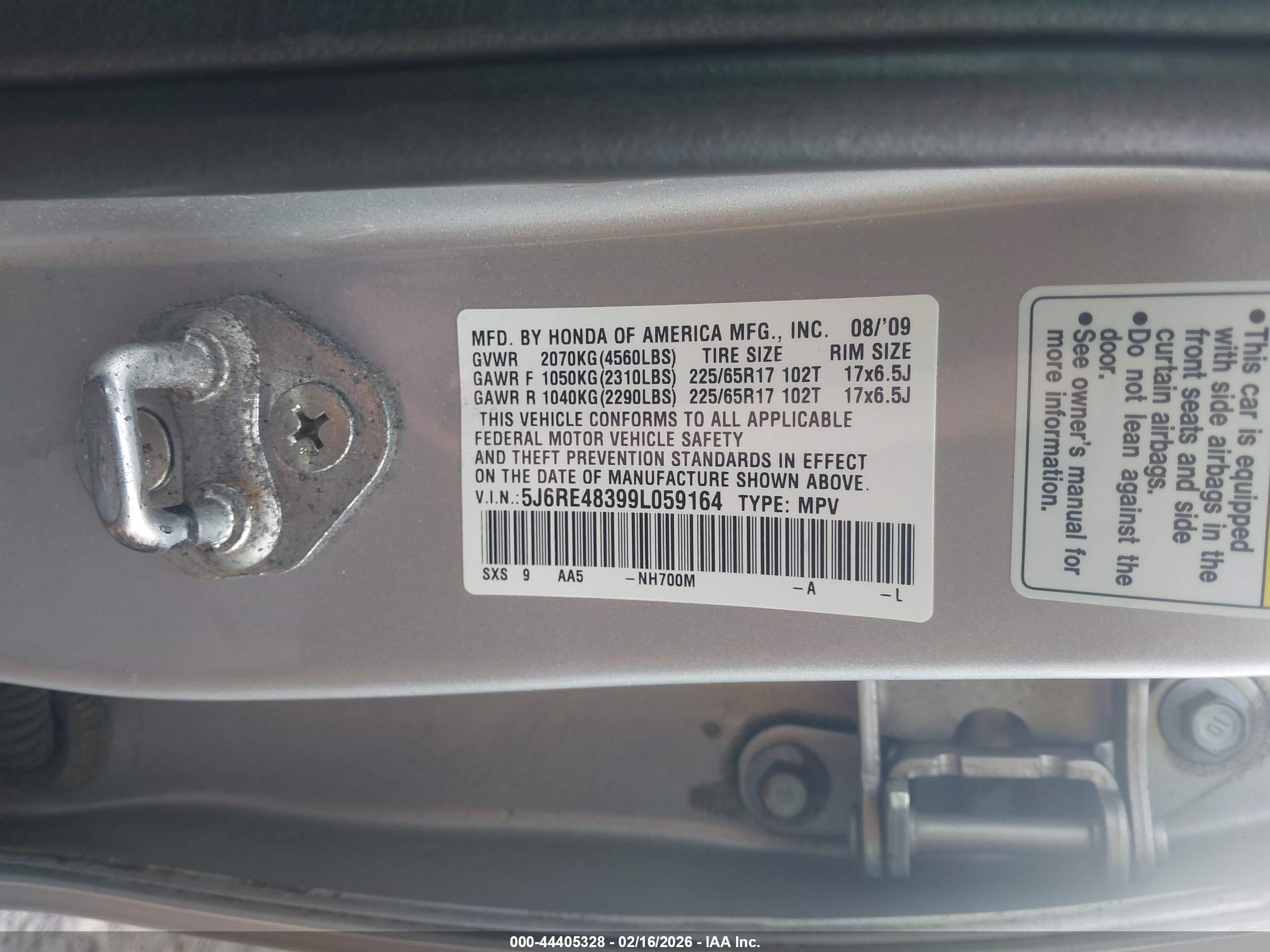 HONDA CR-V image 9
