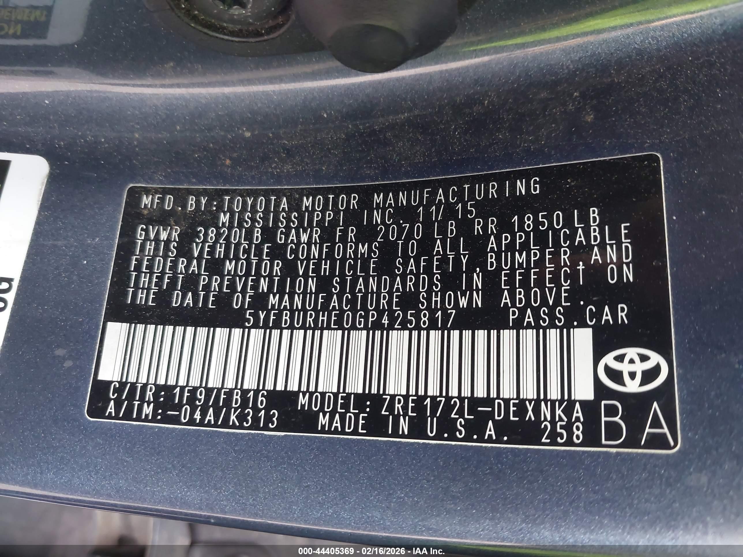 TOYOTA COROLLA image 9