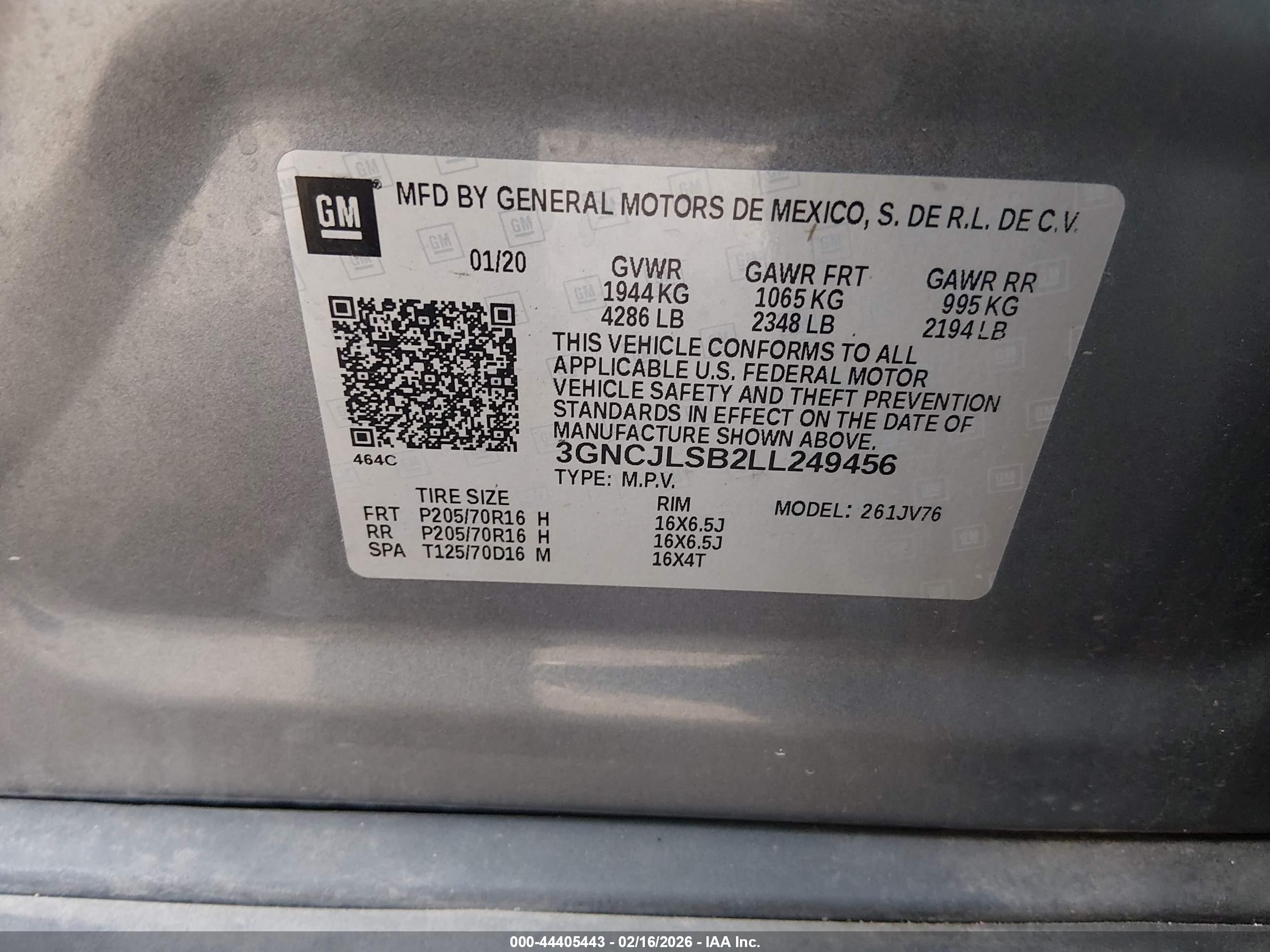 CHEVROLET TRAX image 9