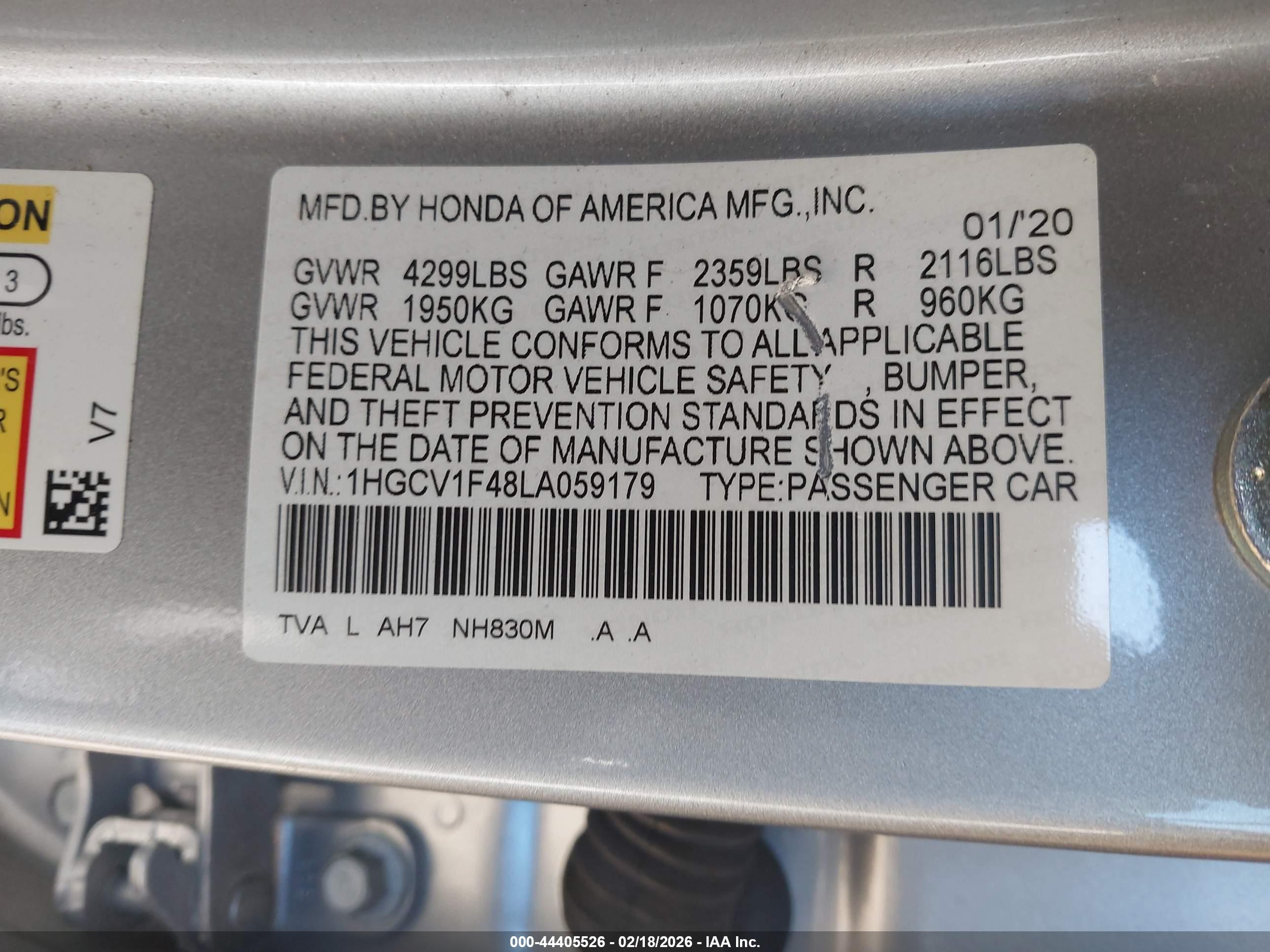 HONDA ACCORD image 9