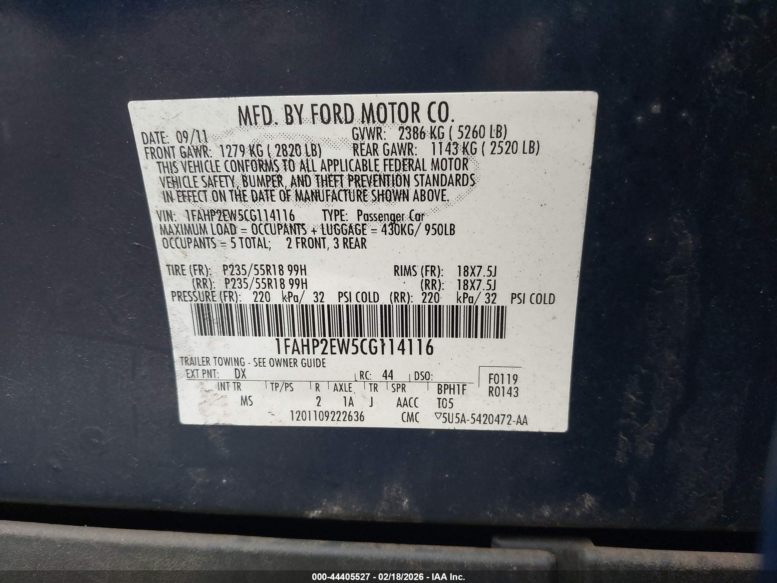 FORD TAURUS image 9