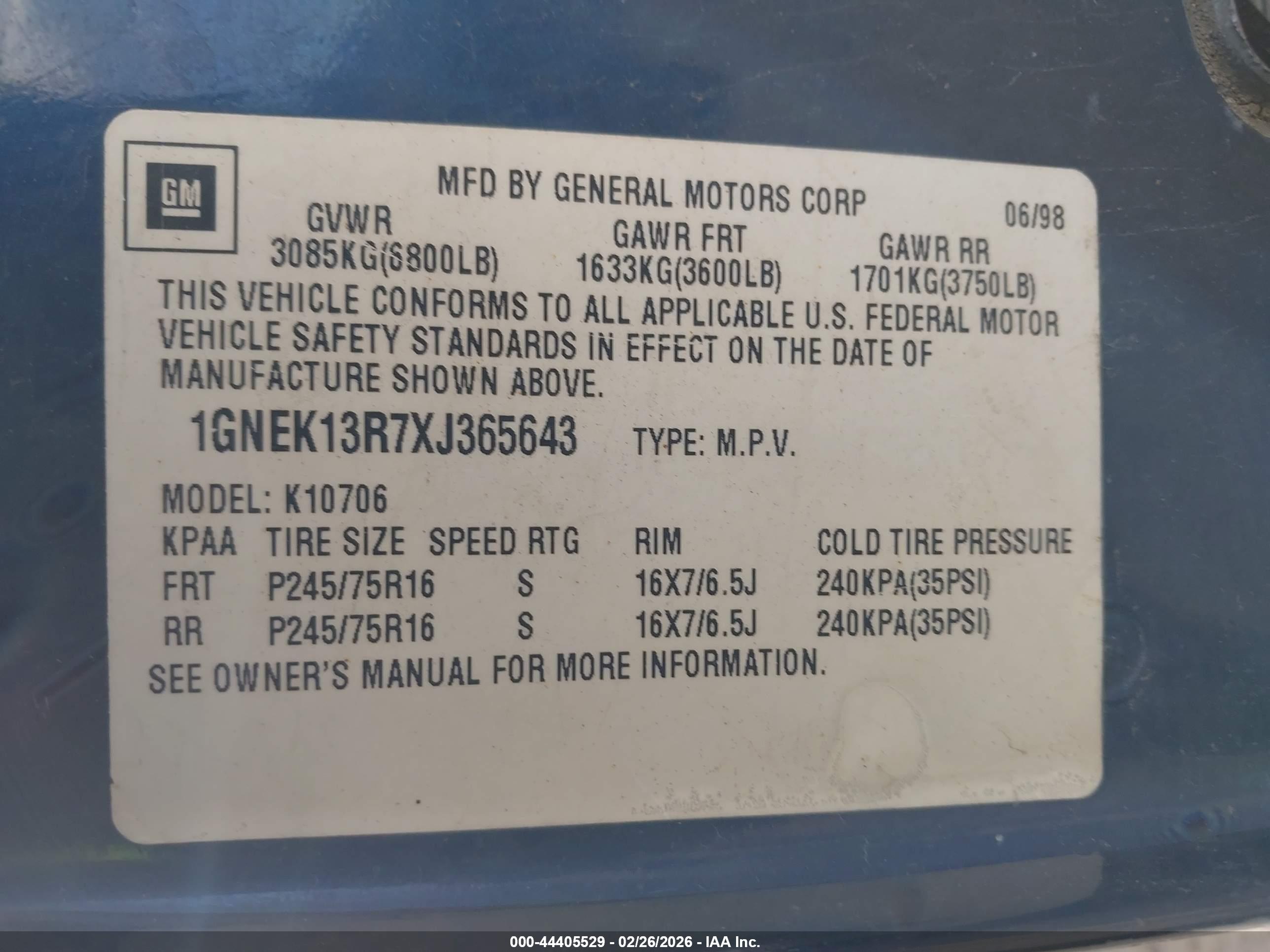 CHEVROLET TAHOE image 9