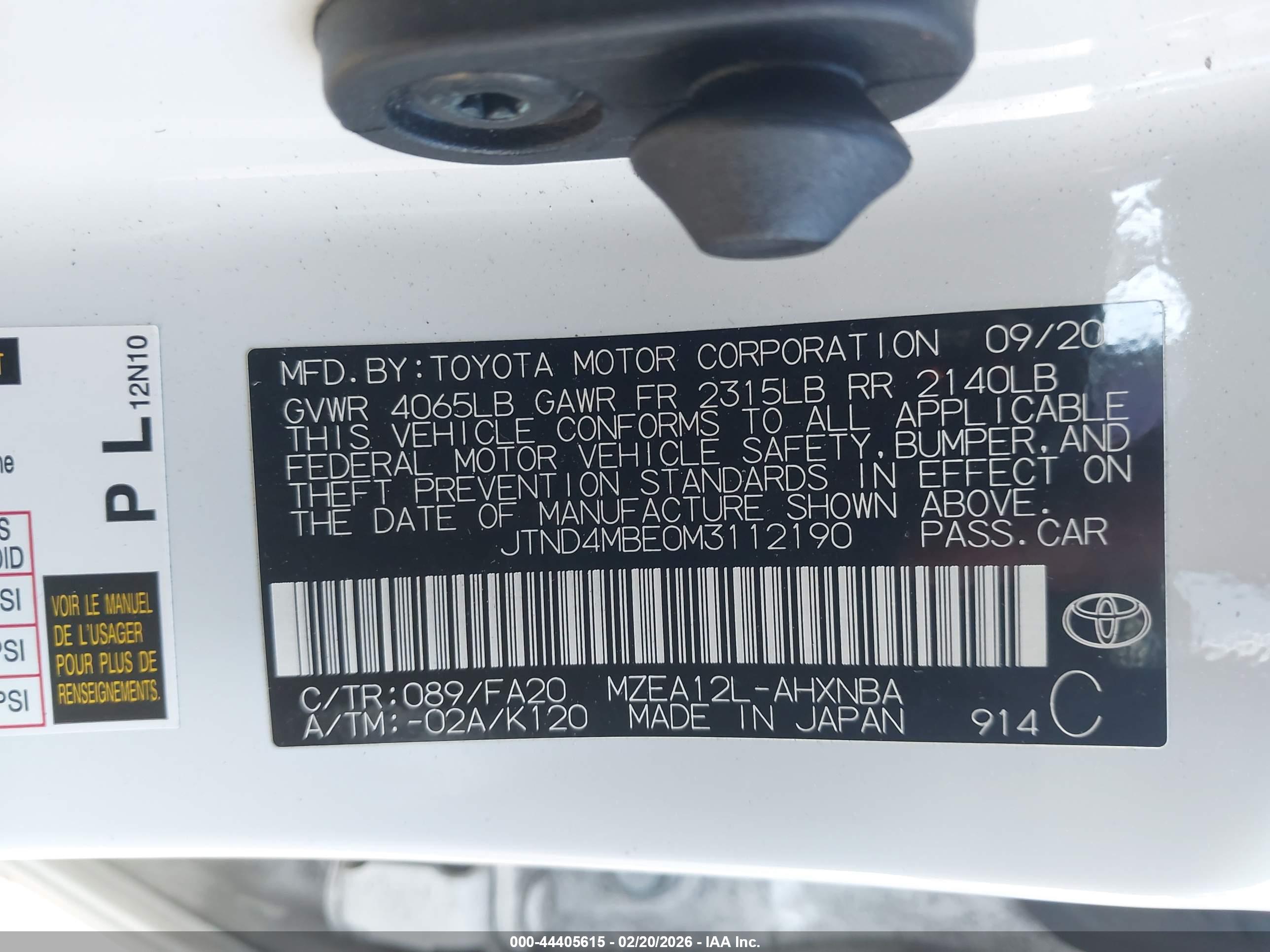 TOYOTA COROLLA image 9