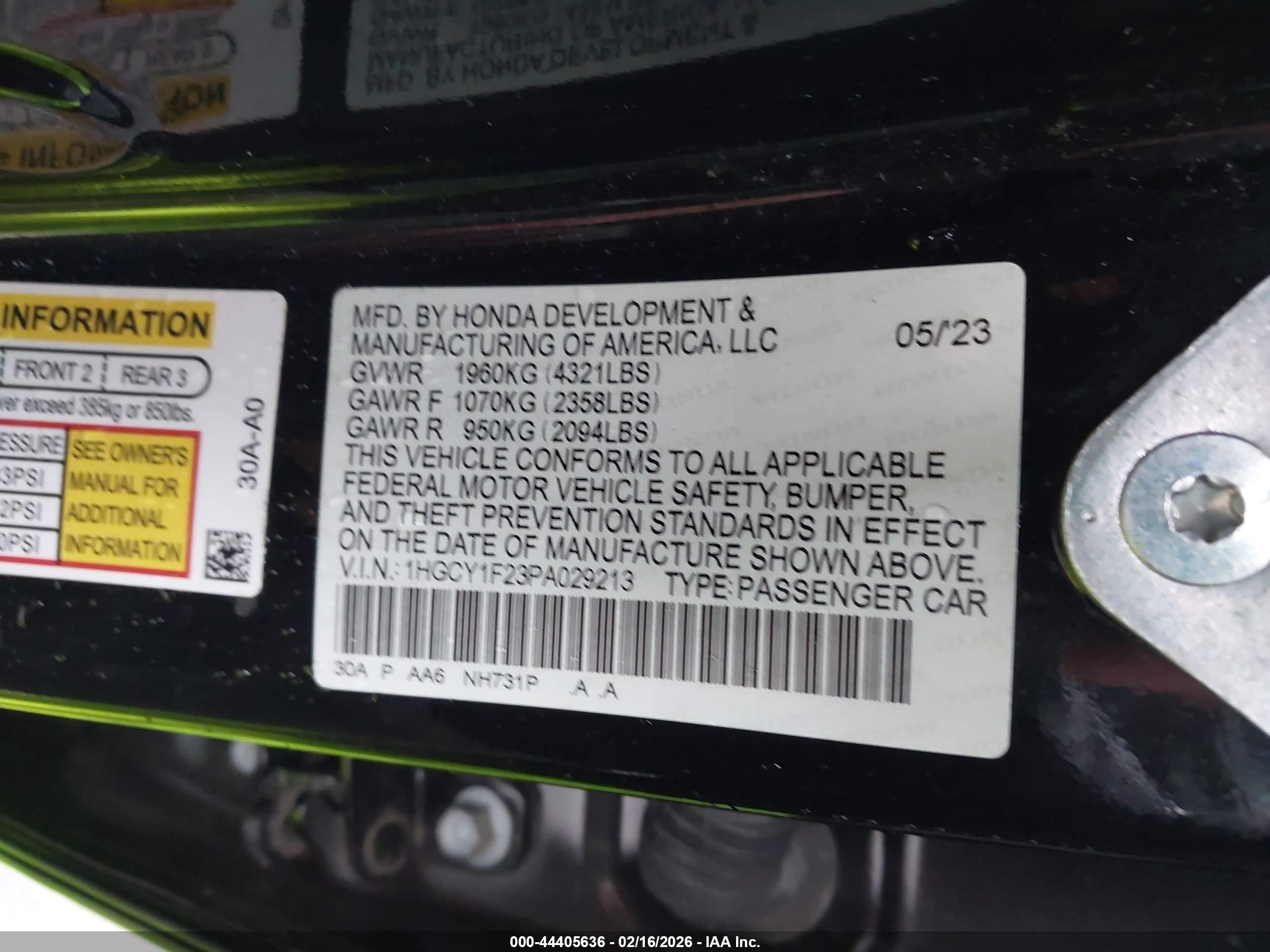 HONDA ACCORD image 9