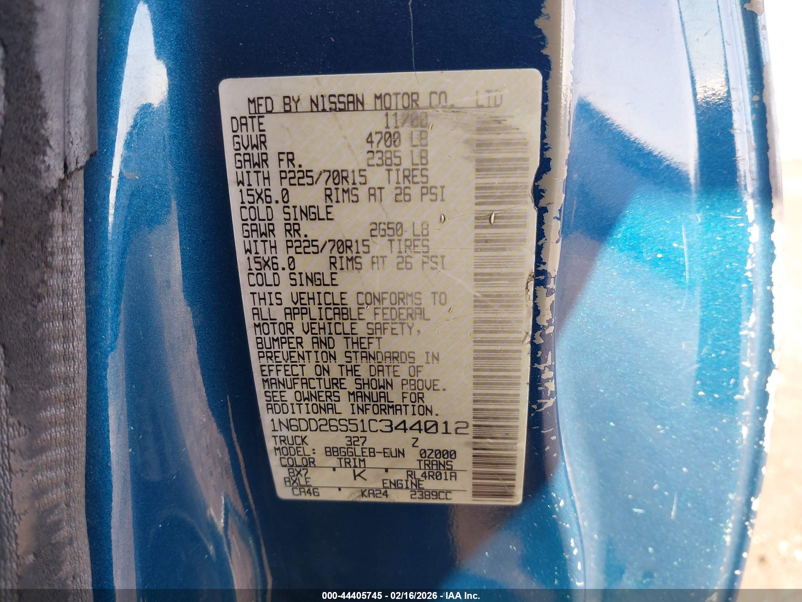 NISSAN FRONTIER image 9