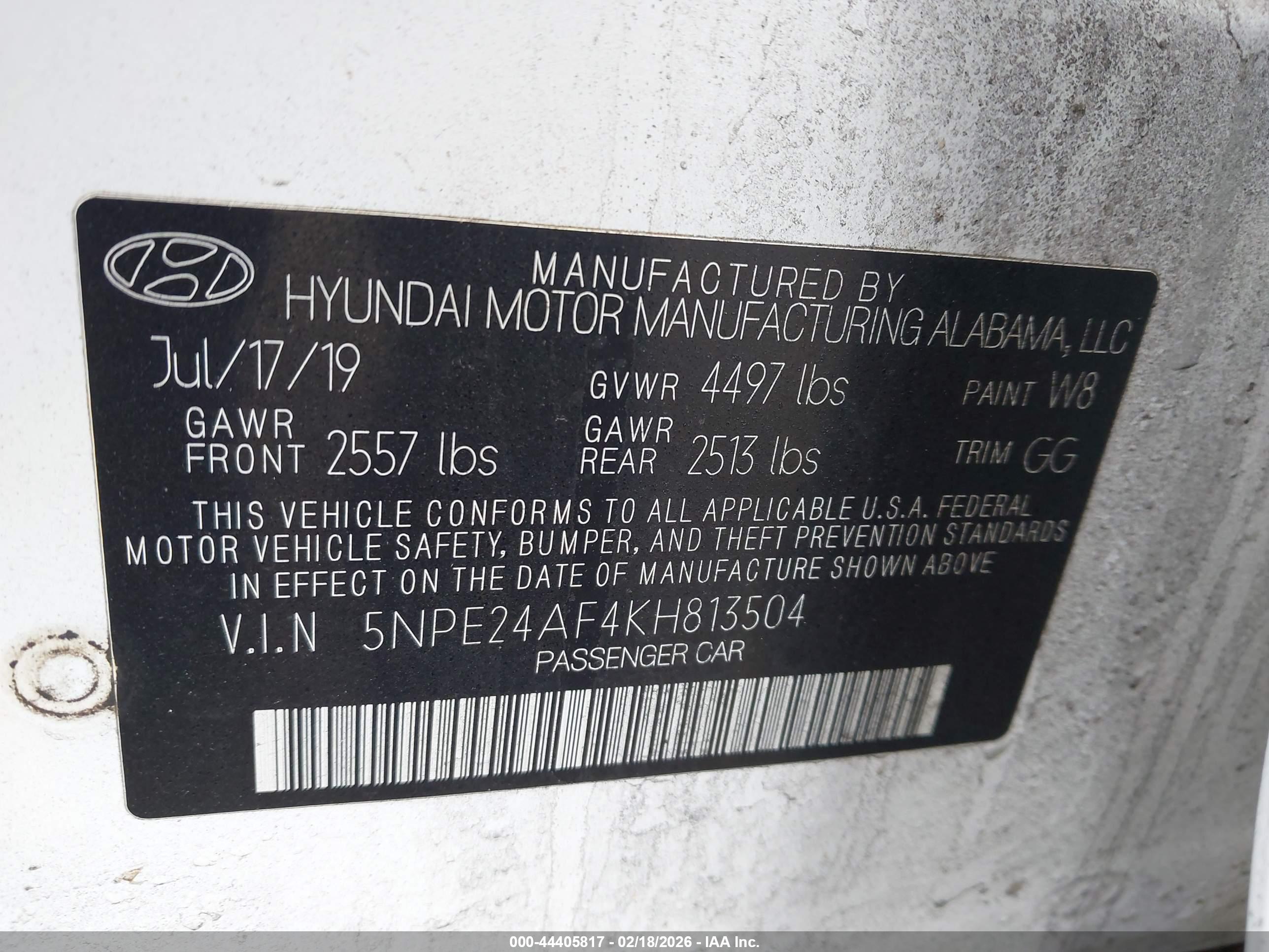 HYUNDAI SONATA image 9