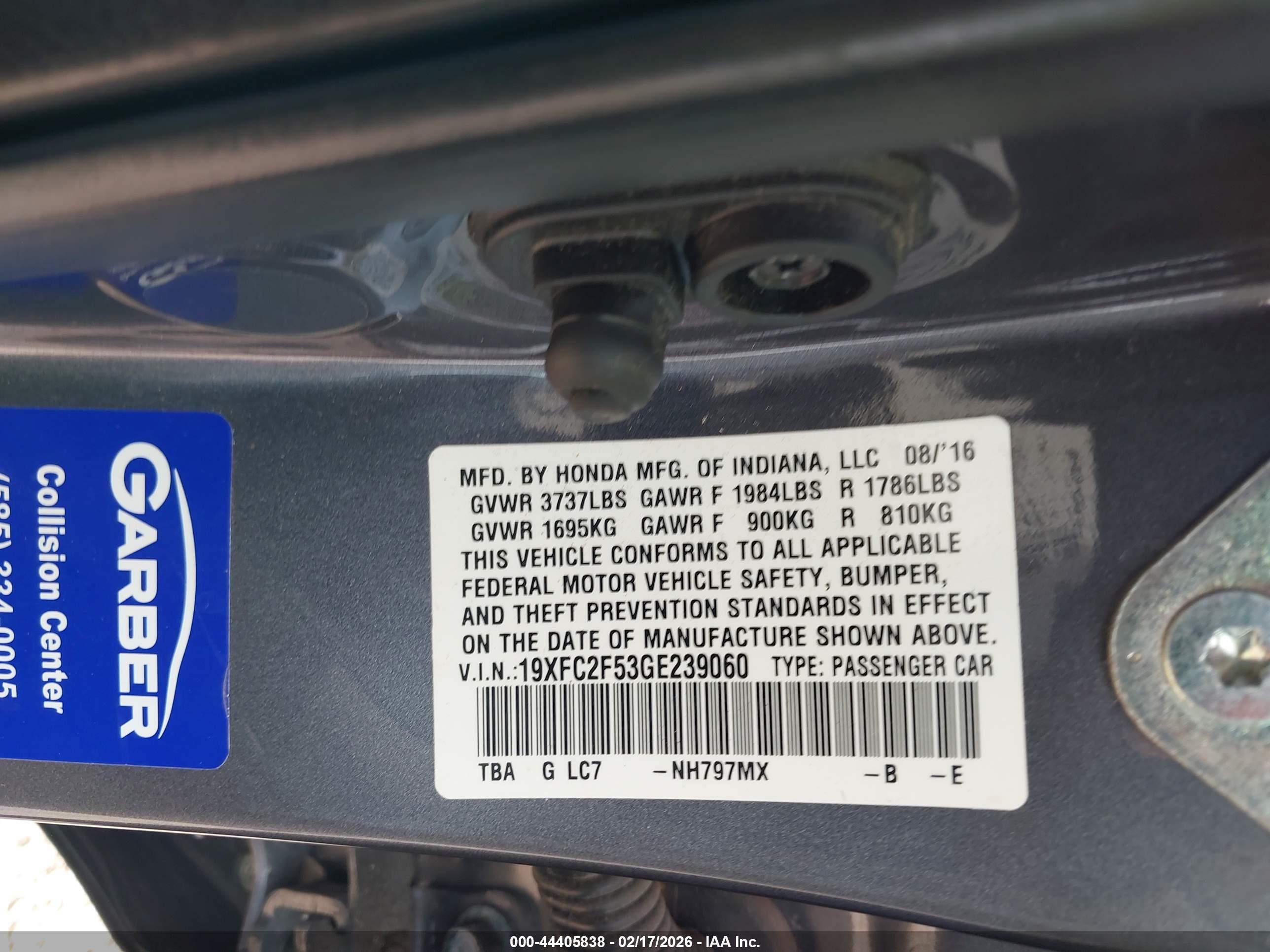 HONDA CIVIC image 9