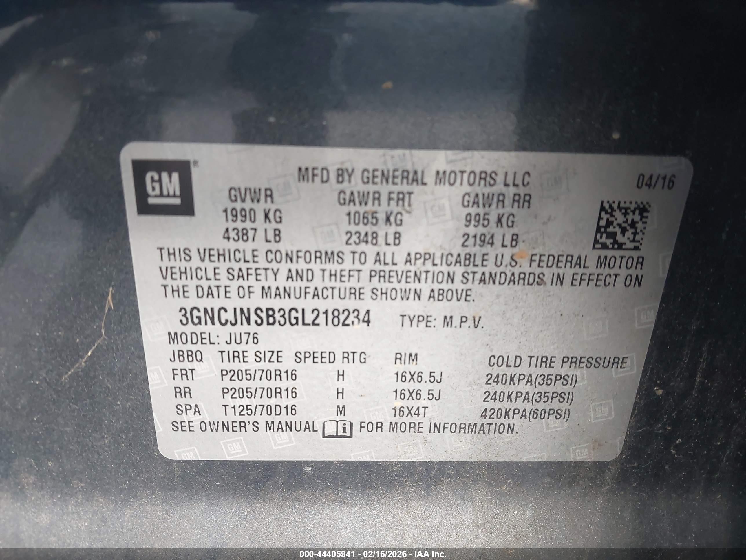 CHEVROLET TRAX image 9