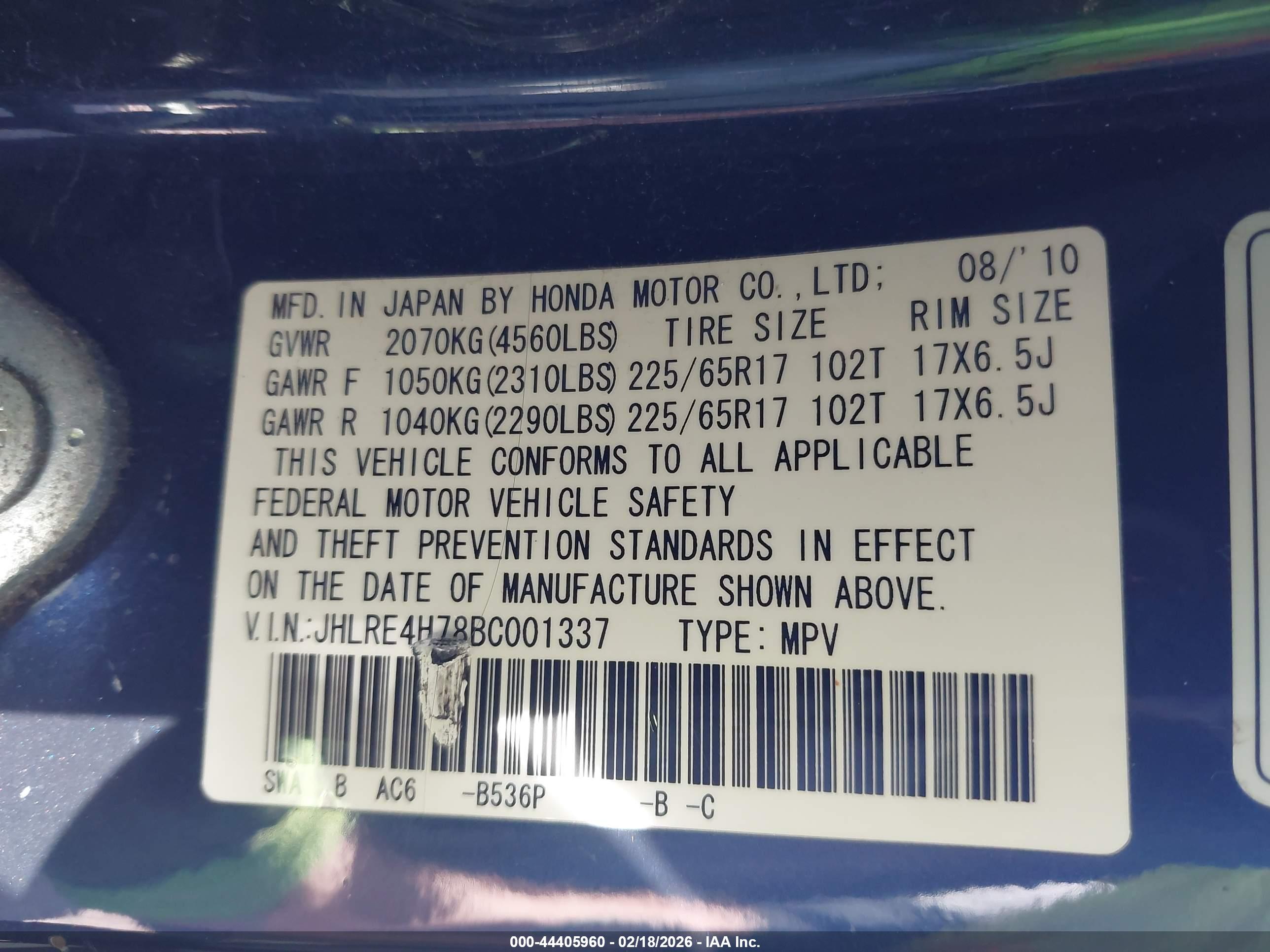 HONDA CR-V image 9