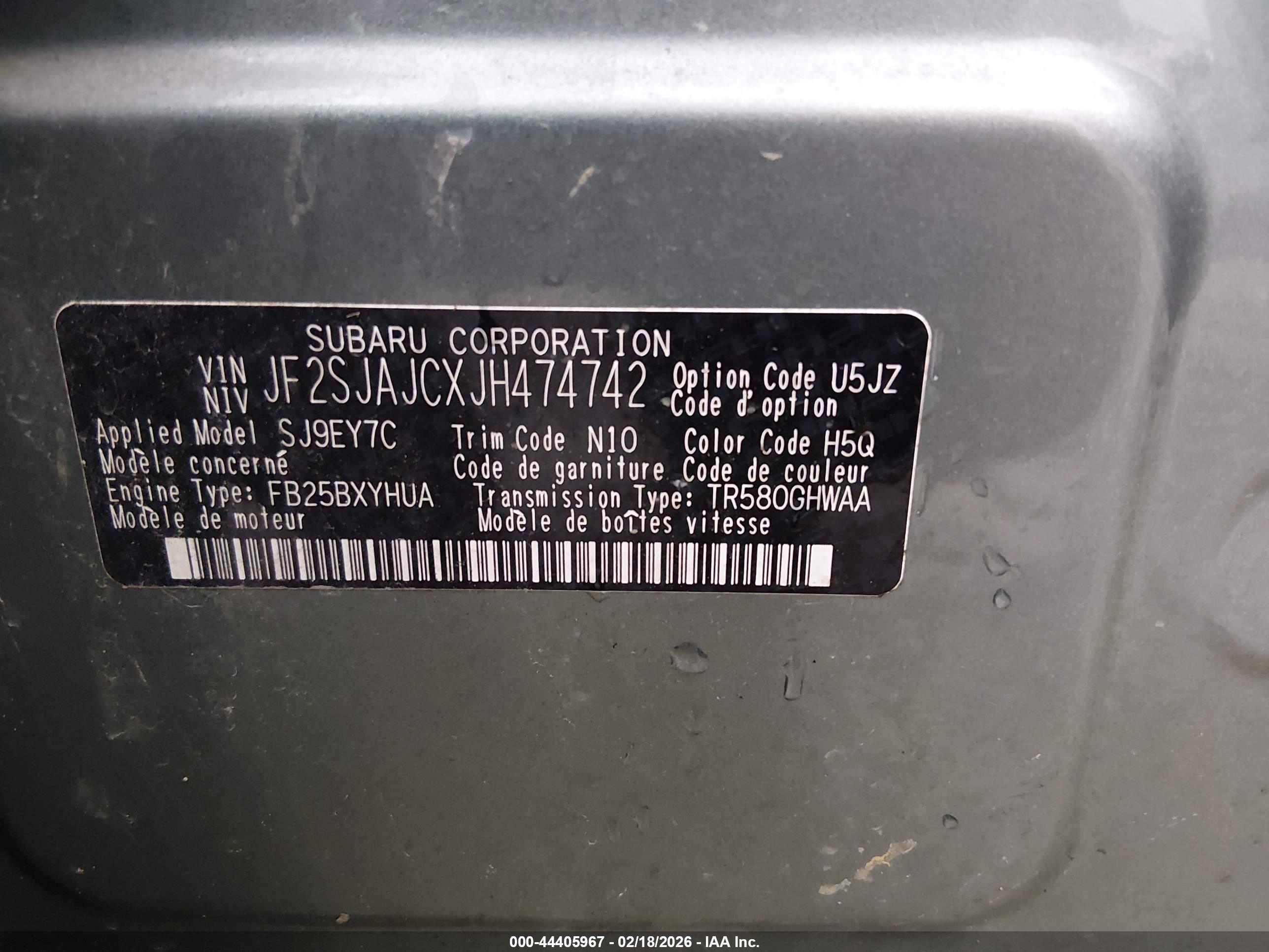 SUBARU FORESTER image 9