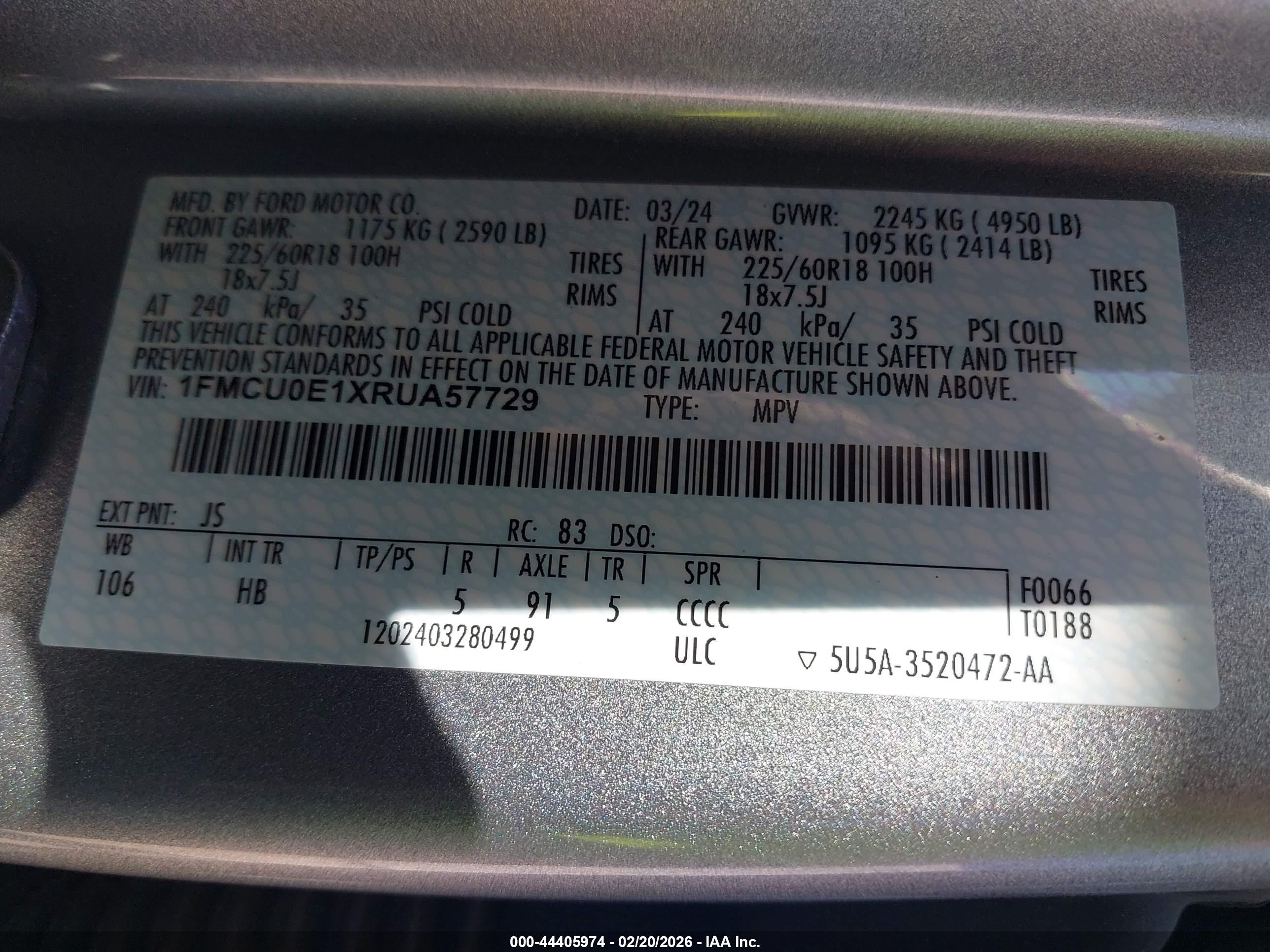 FORD ESCAPE image 9