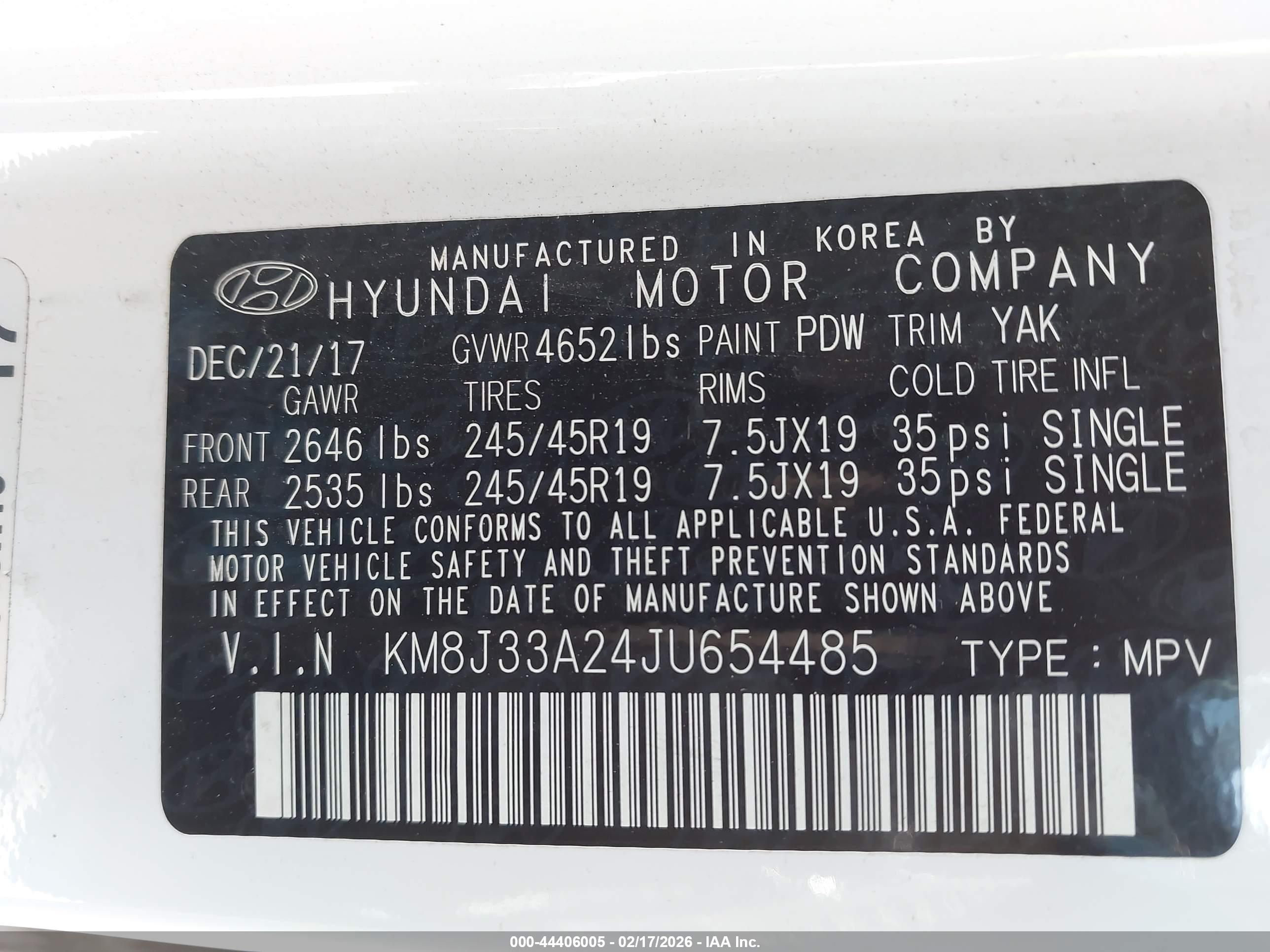 HYUNDAI TUCSON image 9