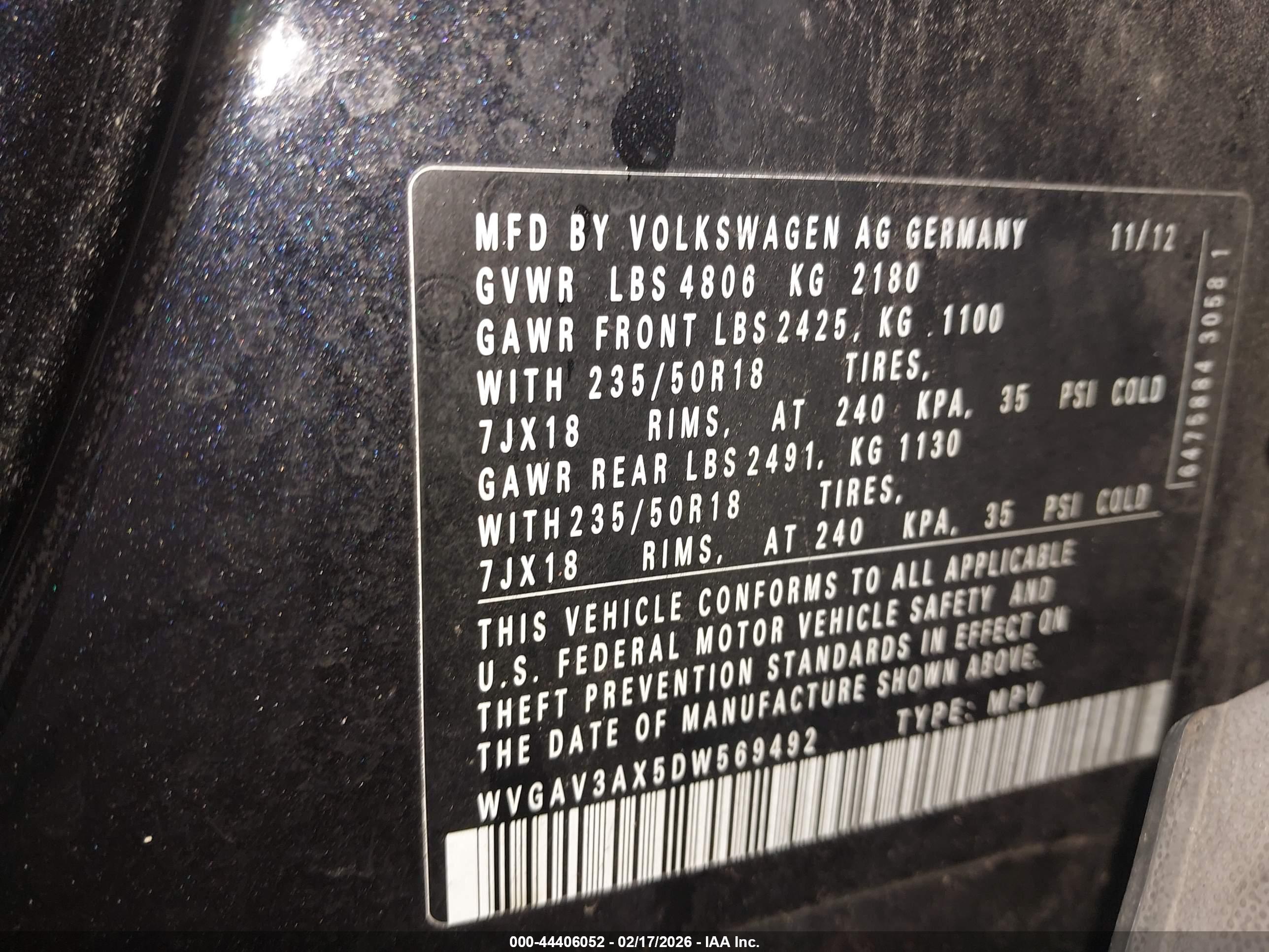 VOLKSWAGEN TIGUAN image 9