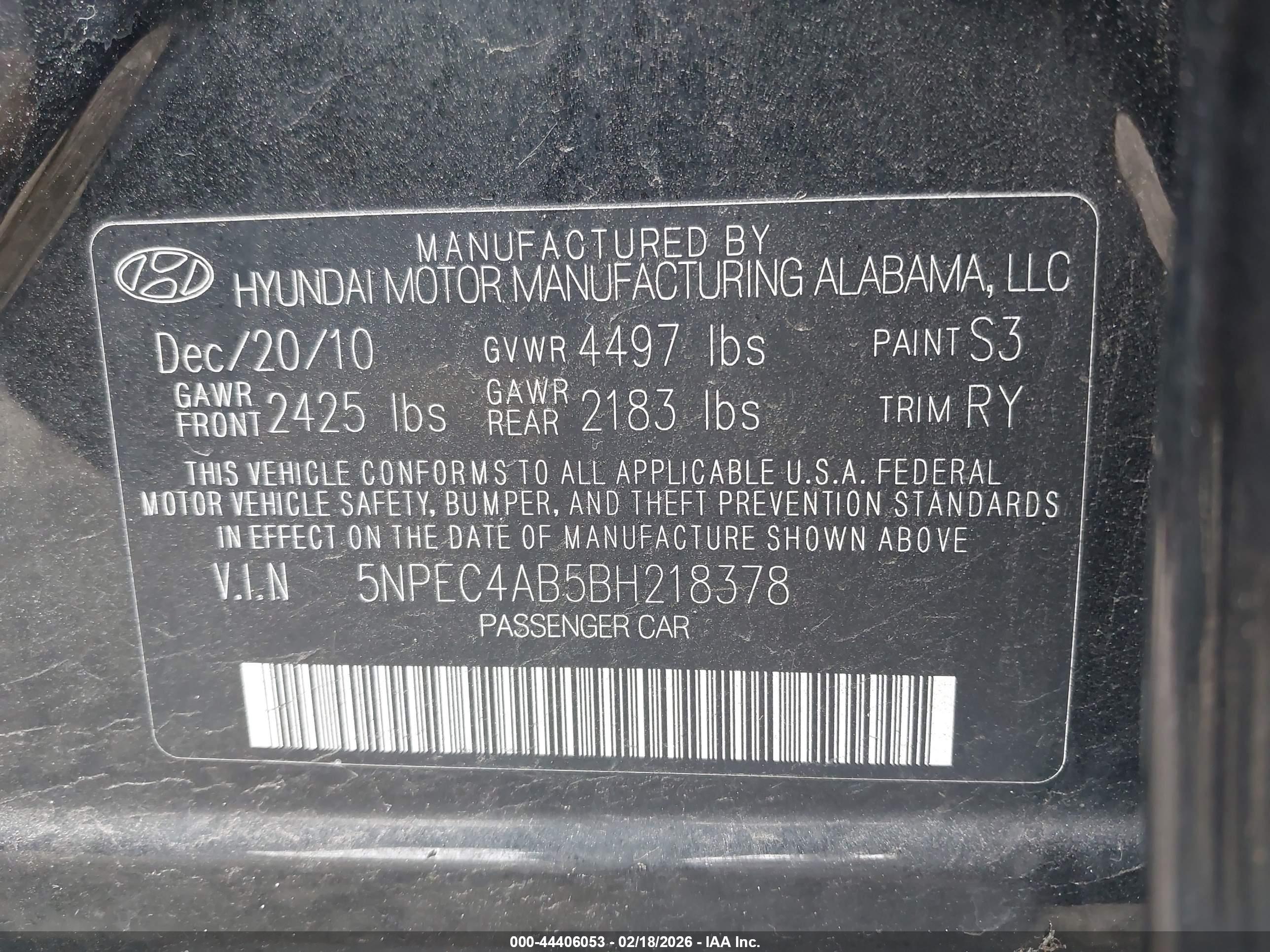 HYUNDAI SONATA image 9
