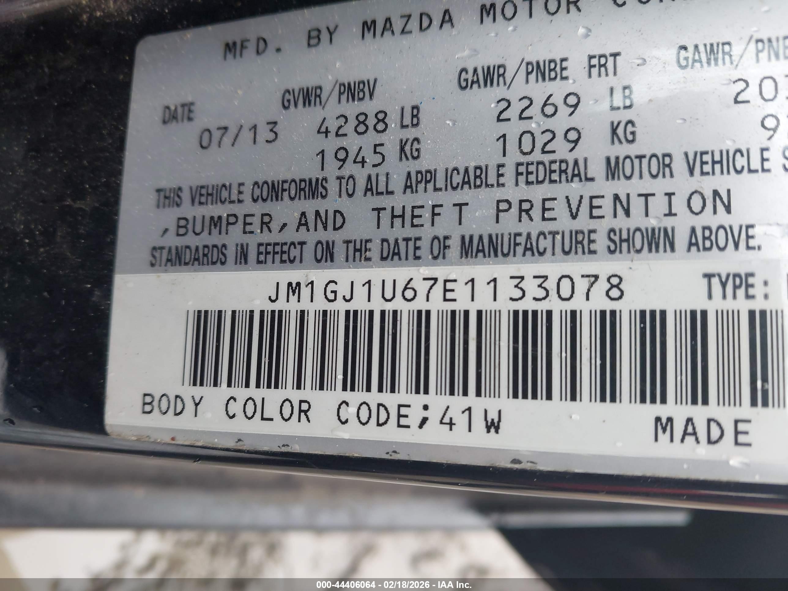 MAZDA MAZDA6 image 9